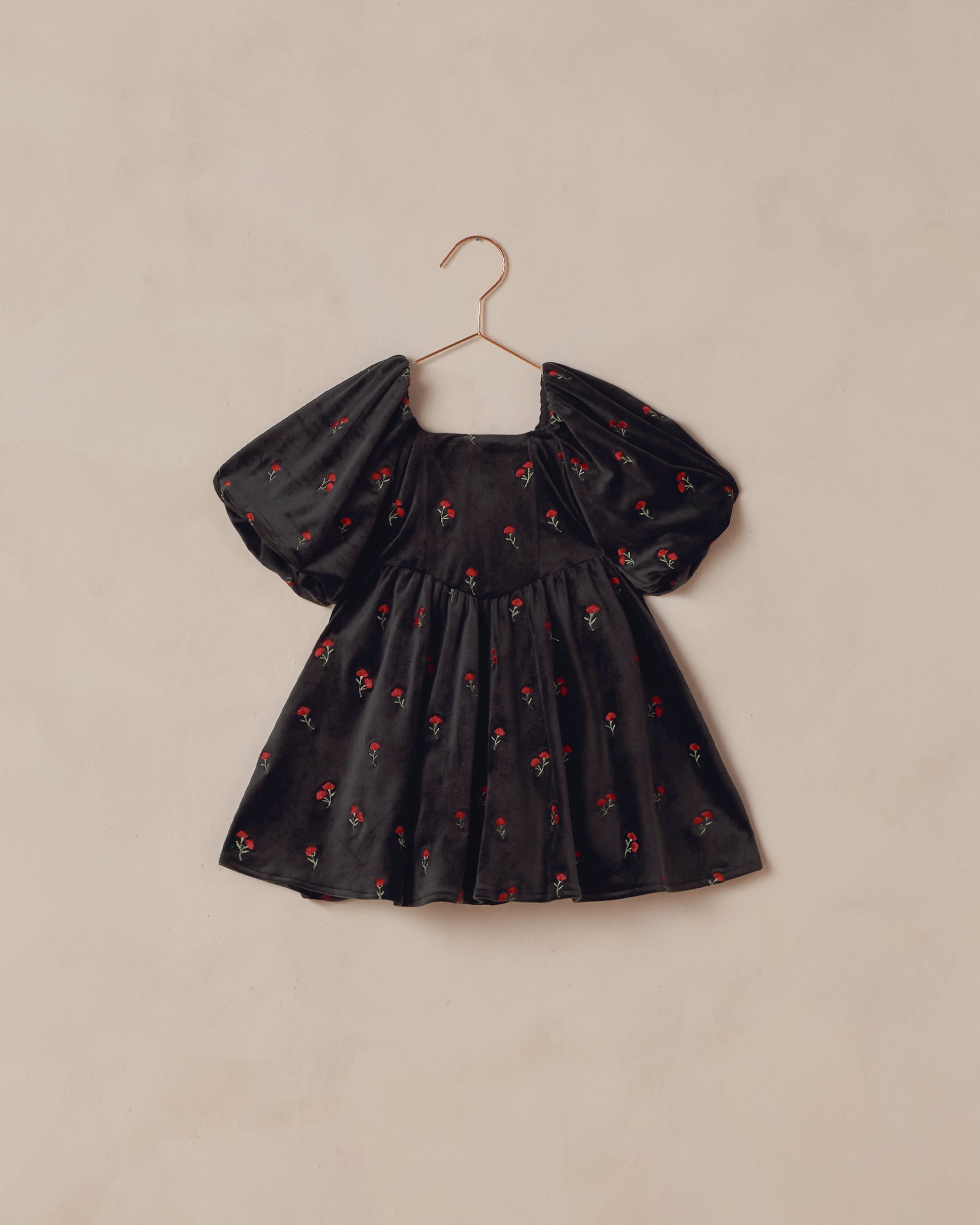 Rylee + Cru ライリーアンドクルー ベビー服 子供服  ニーナドレス　ベルベットフローラル