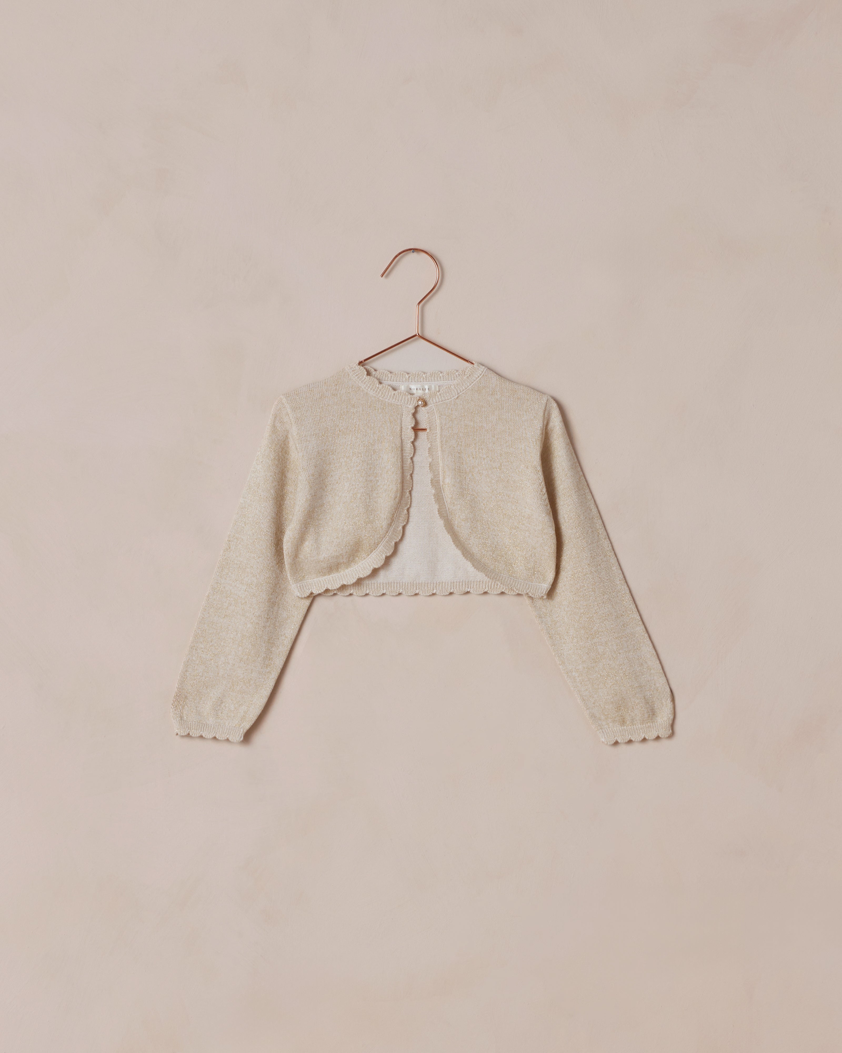 Rylee + Cru ライリーアンドクルー ベビー服 子供服  ボレロセーター　シャンパン