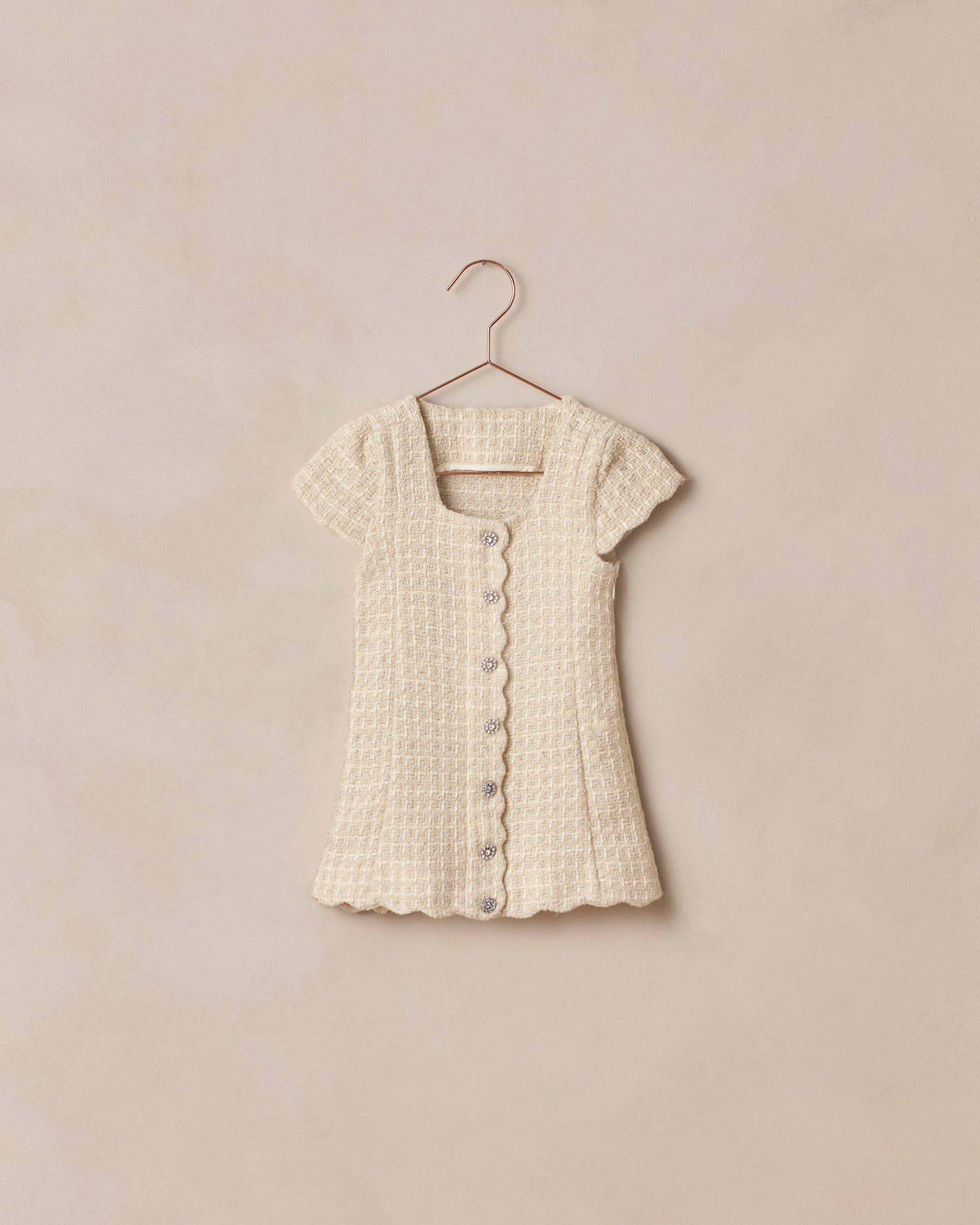 Rylee + Cru ライリーアンドクルー ベビー服 子供服  ガブリエル ドレス　エクリュ