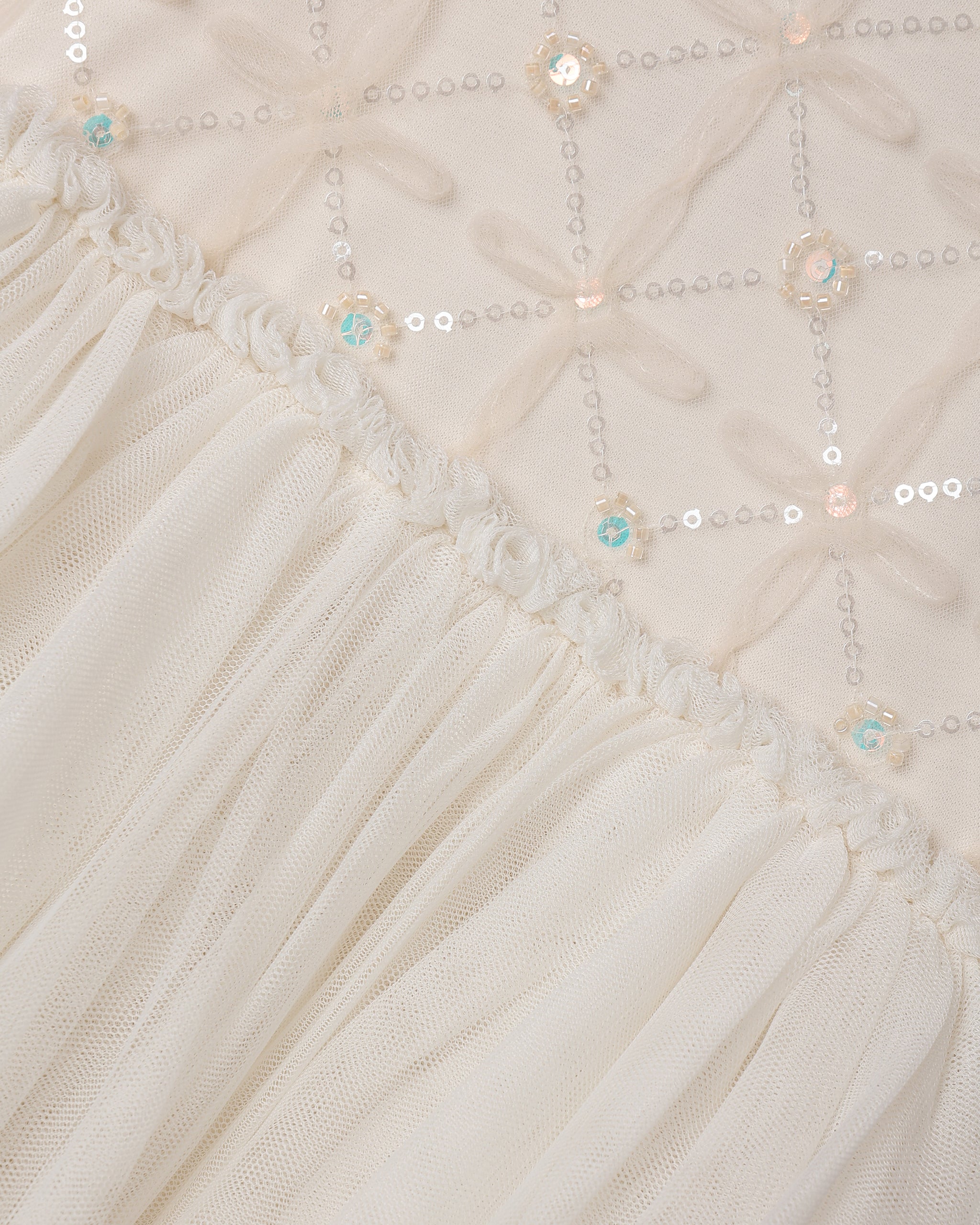 Rylee + Cru ライリーアンドクルー ベビー服 子供服 ドロシードレス　アイボリー