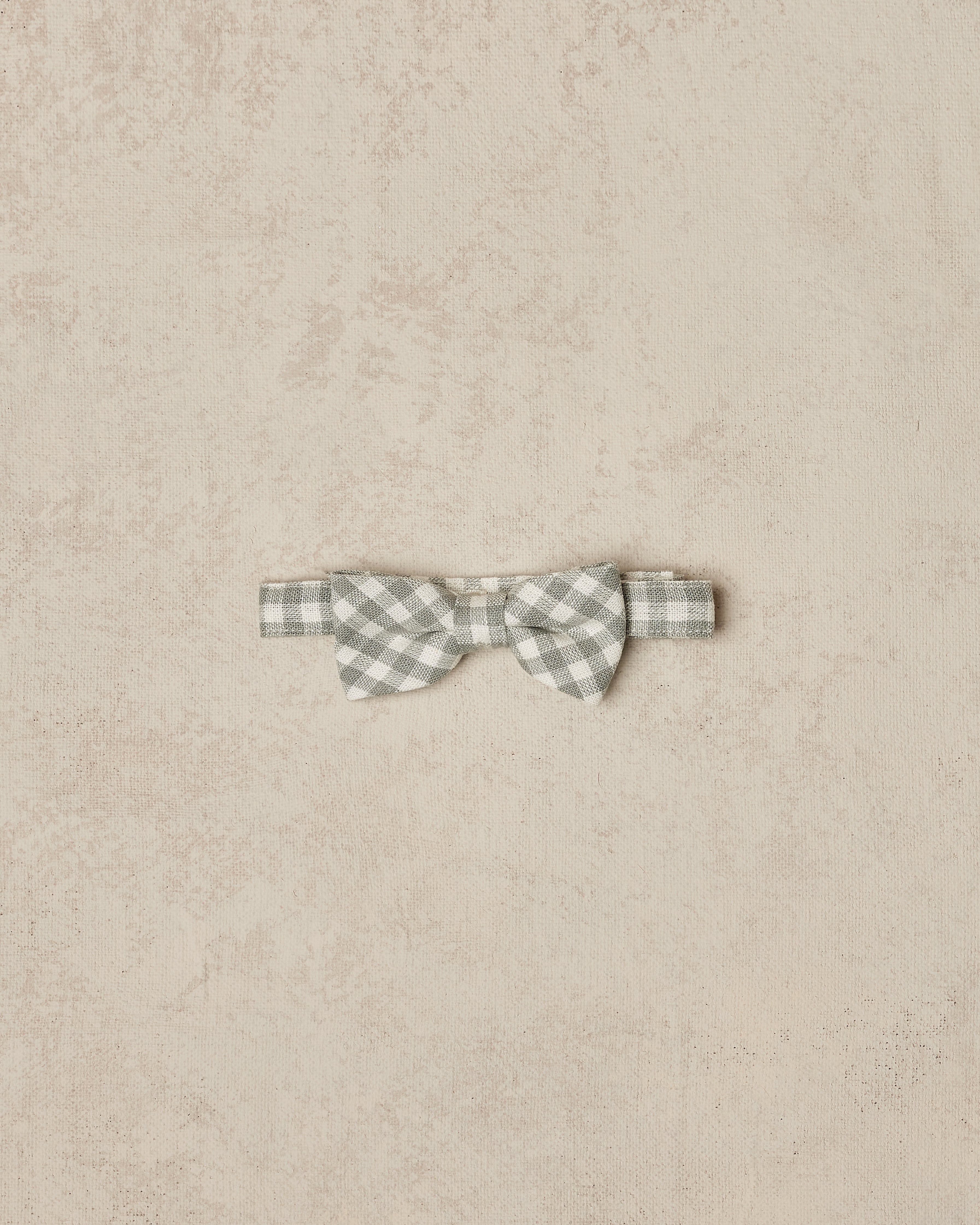 Bow Tie | Dusty Blue Gingham