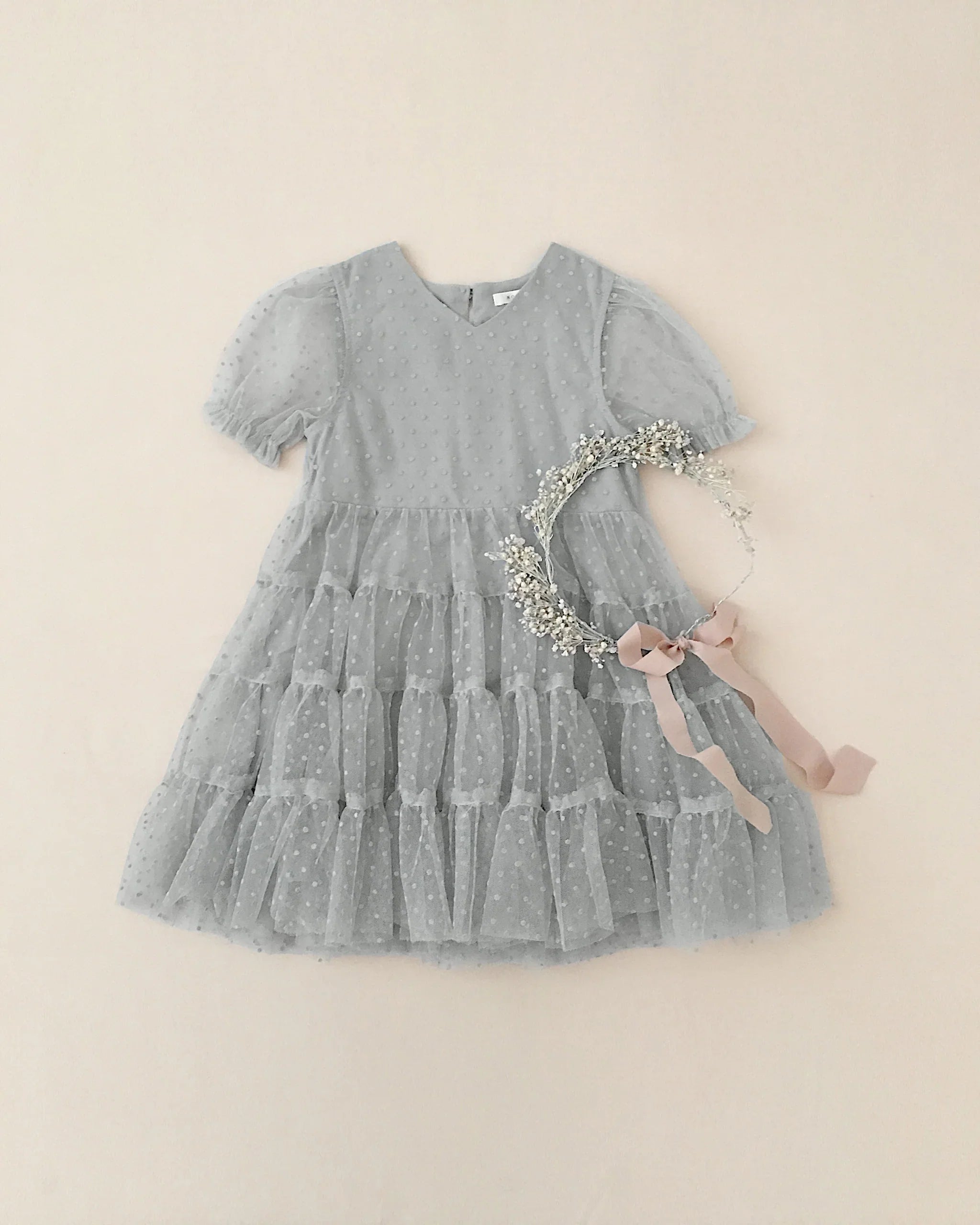 Dottie Dress | Dusty Blue