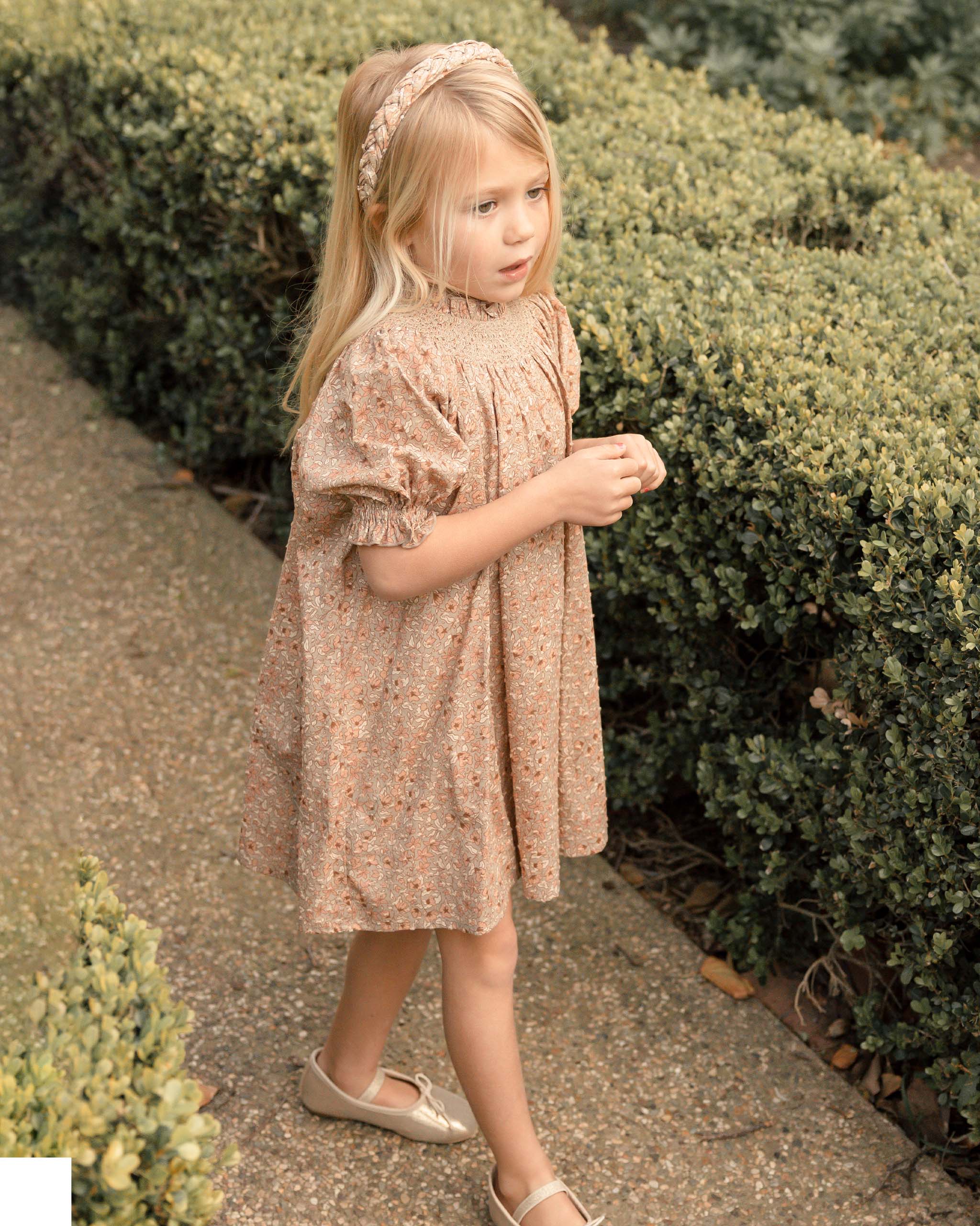 Maddie Dress | Moss Garden