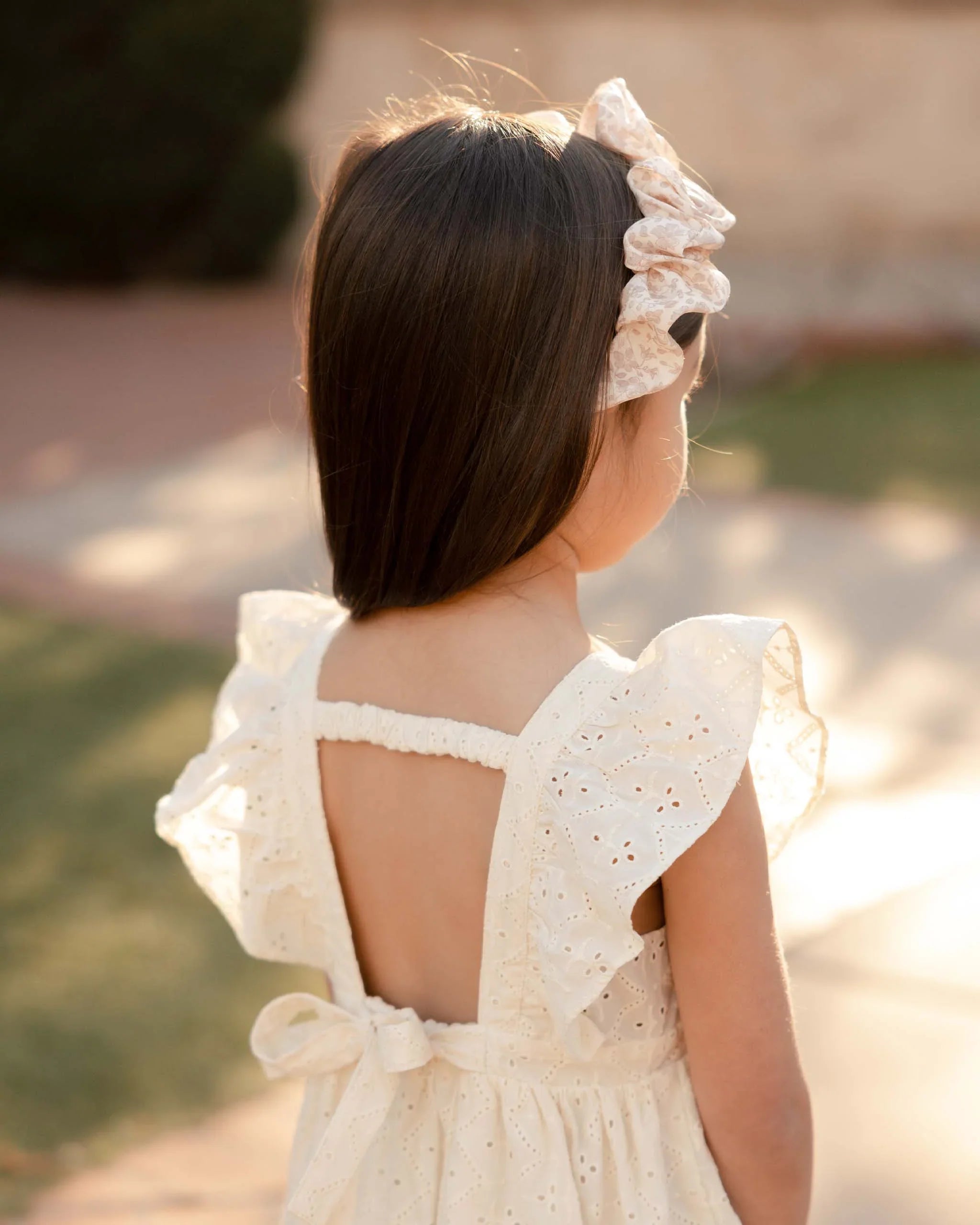 Lucy Dress | Ivory Eyelet