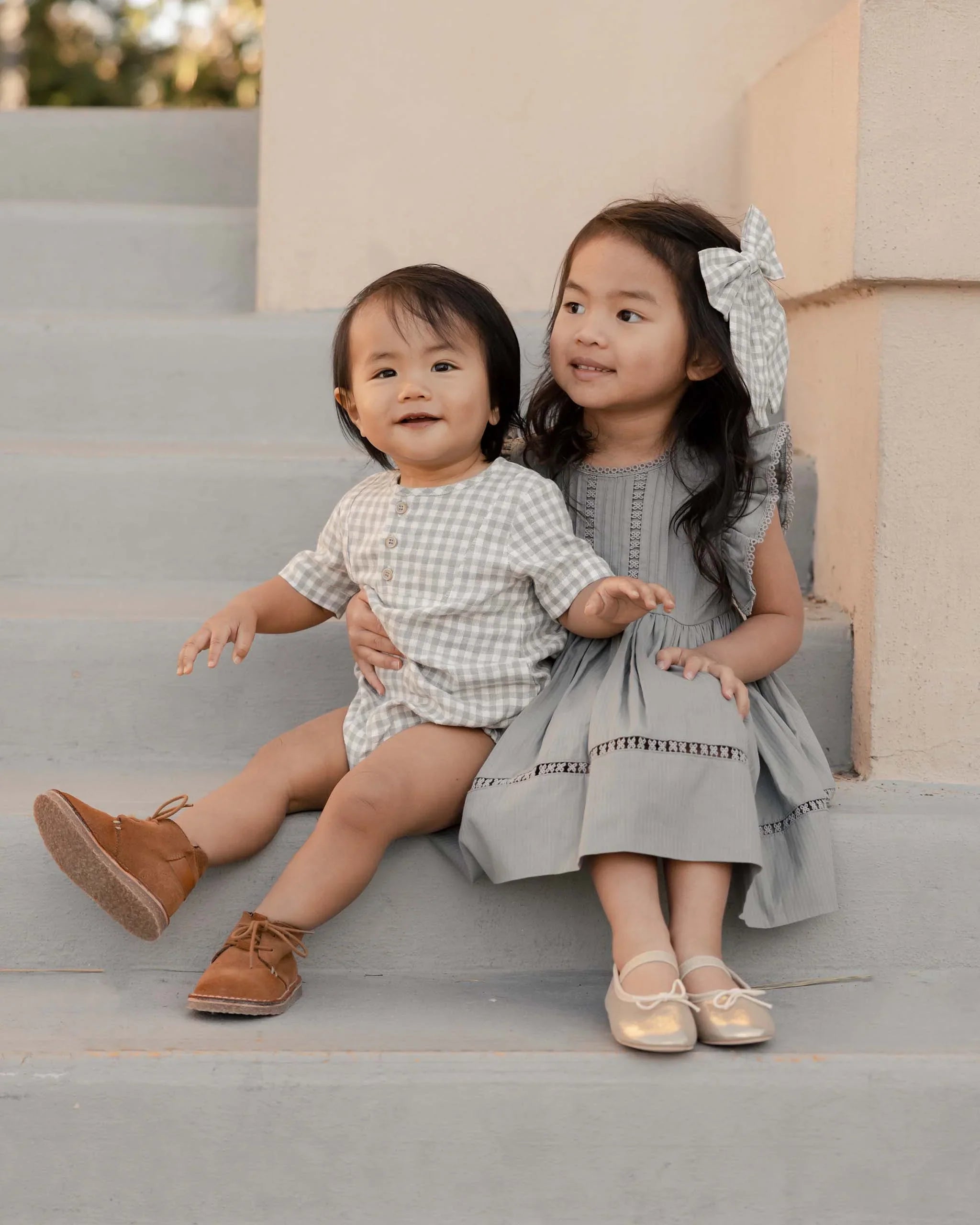 Oversized Bow | Gingham