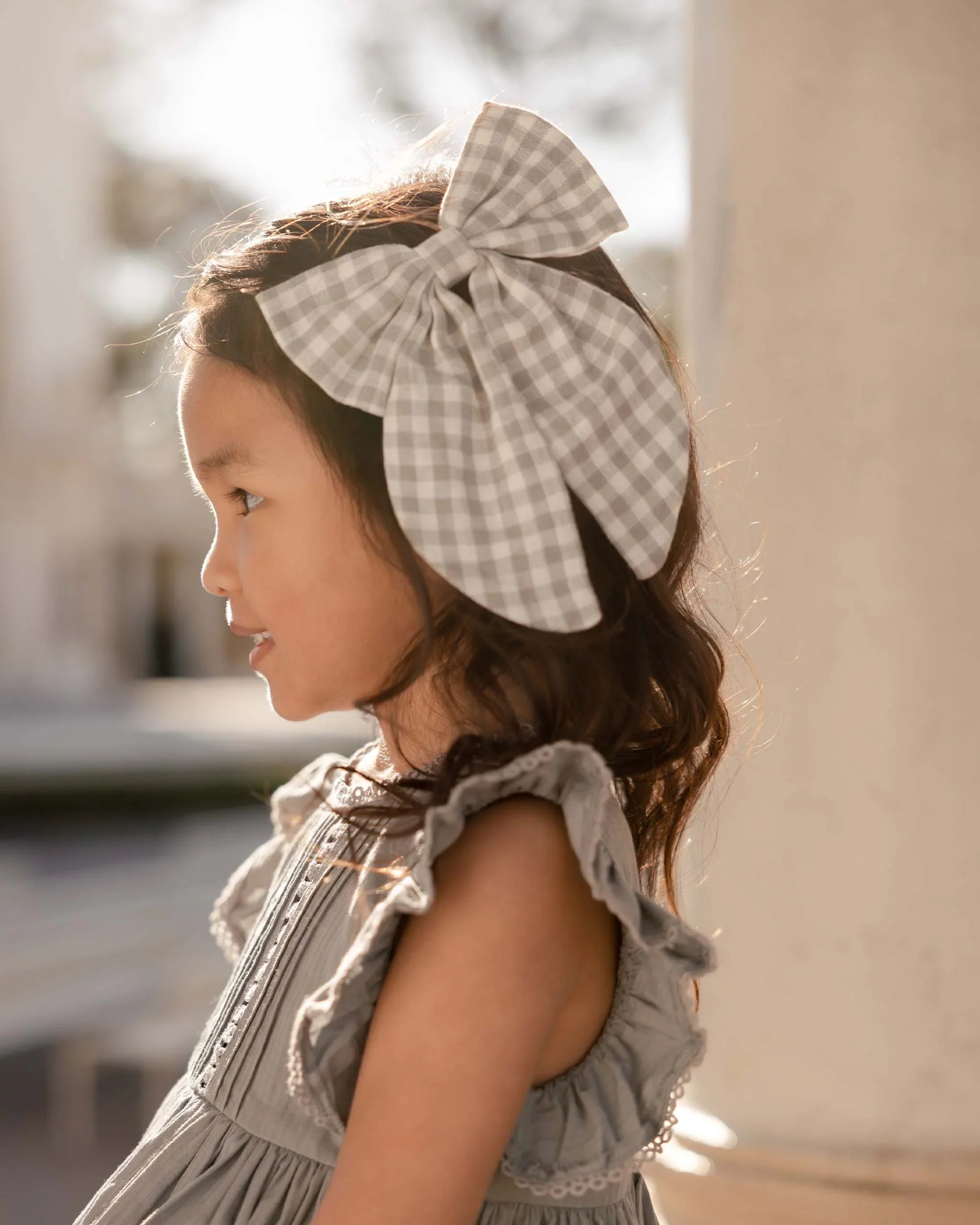 Oversized Bow | Gingham