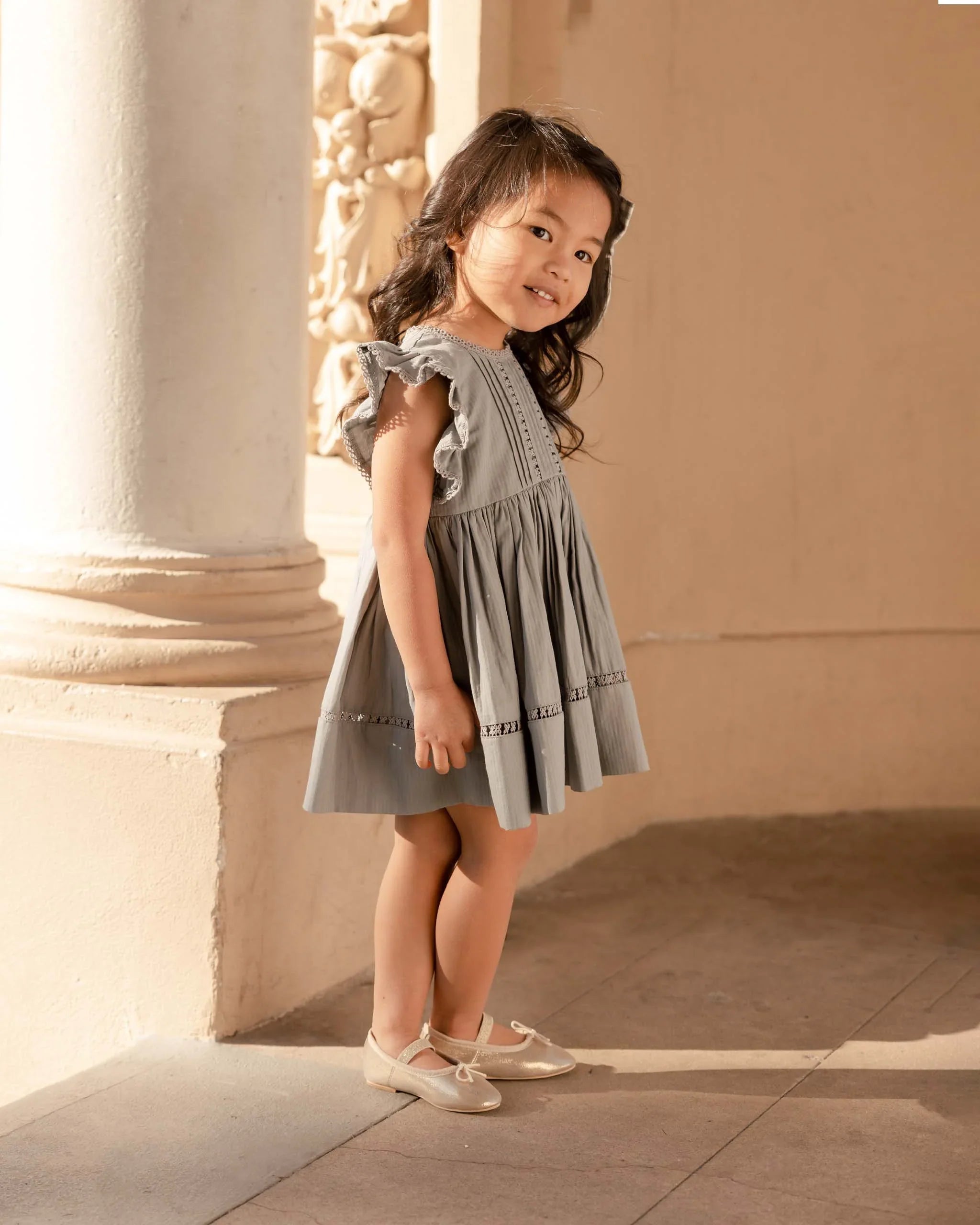 Isla Dress | Chambray