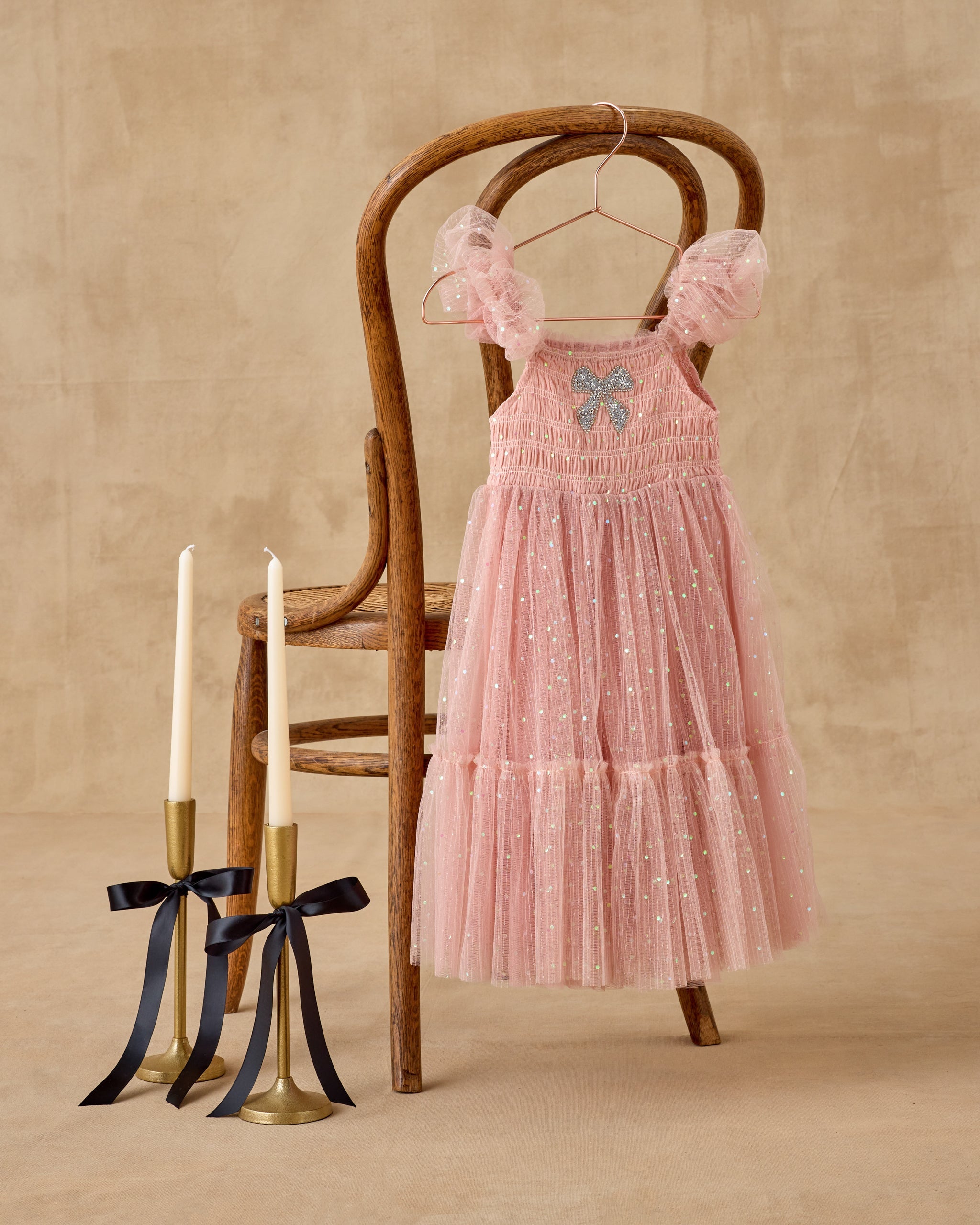 Rylee + Cru ライリーアンドクルー ベビー服 子供服  クララドレス　ローズ