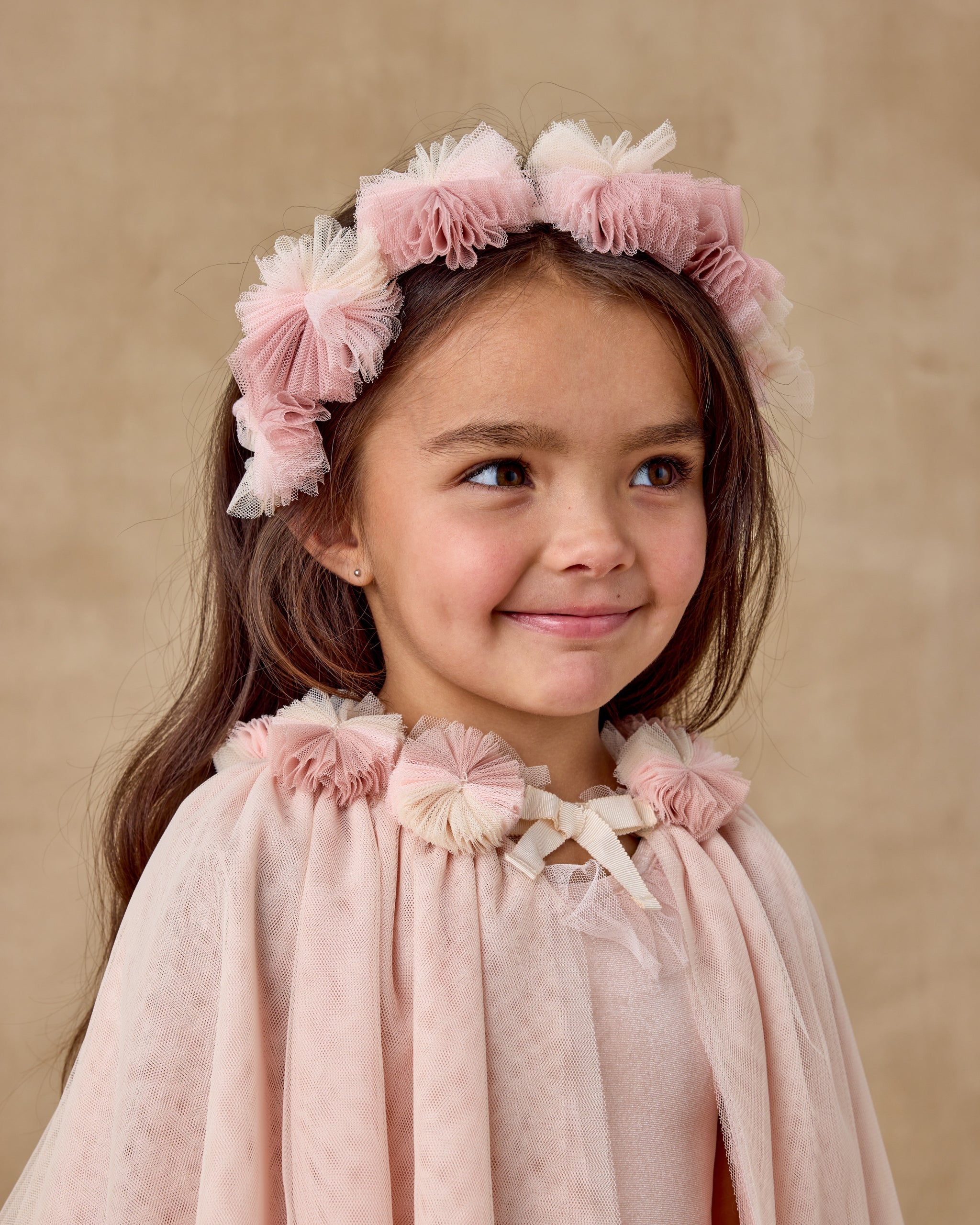Rylee + Cru ライリーアンドクルー ベビー服 子供服  チュールケープ　ピンクオンブレ