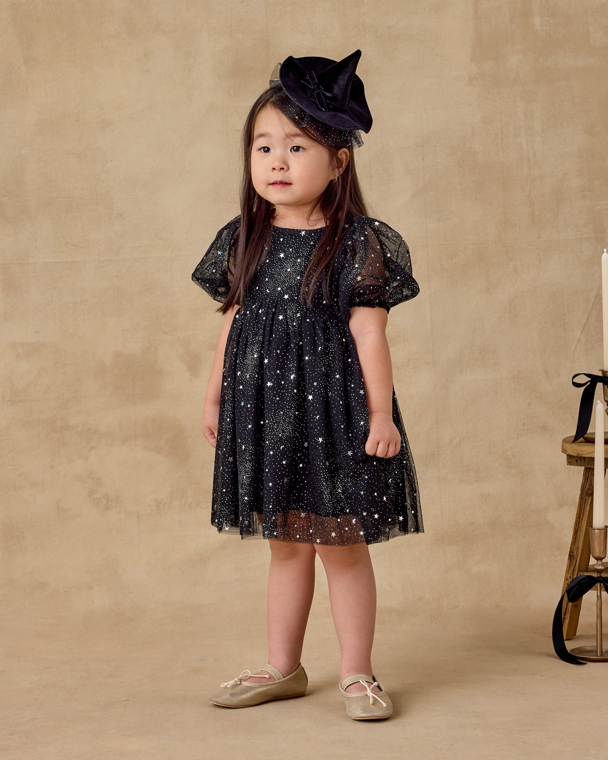 Rylee + Cru ライリーアンドクルー ベビー服 子供服  ルナドレス　ナイトスカイ
