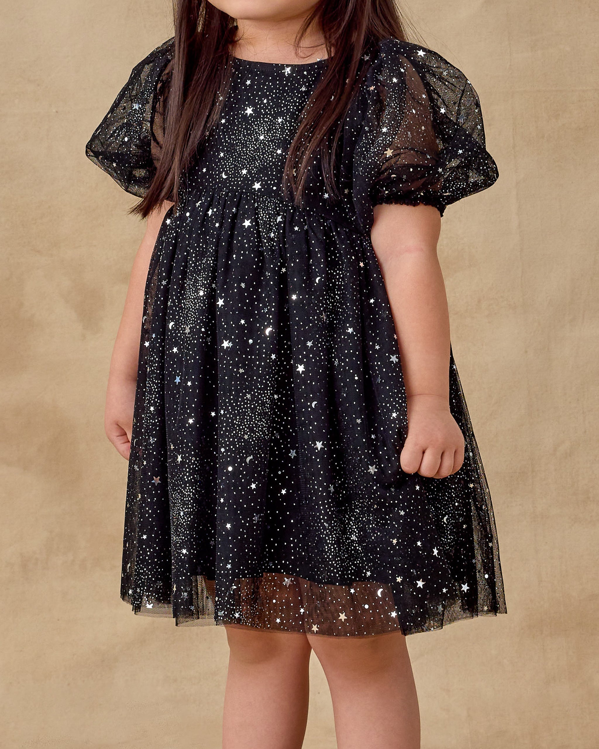 Rylee + Cru ライリーアンドクルー ベビー服 子供服  ルナドレス　ナイトスカイ