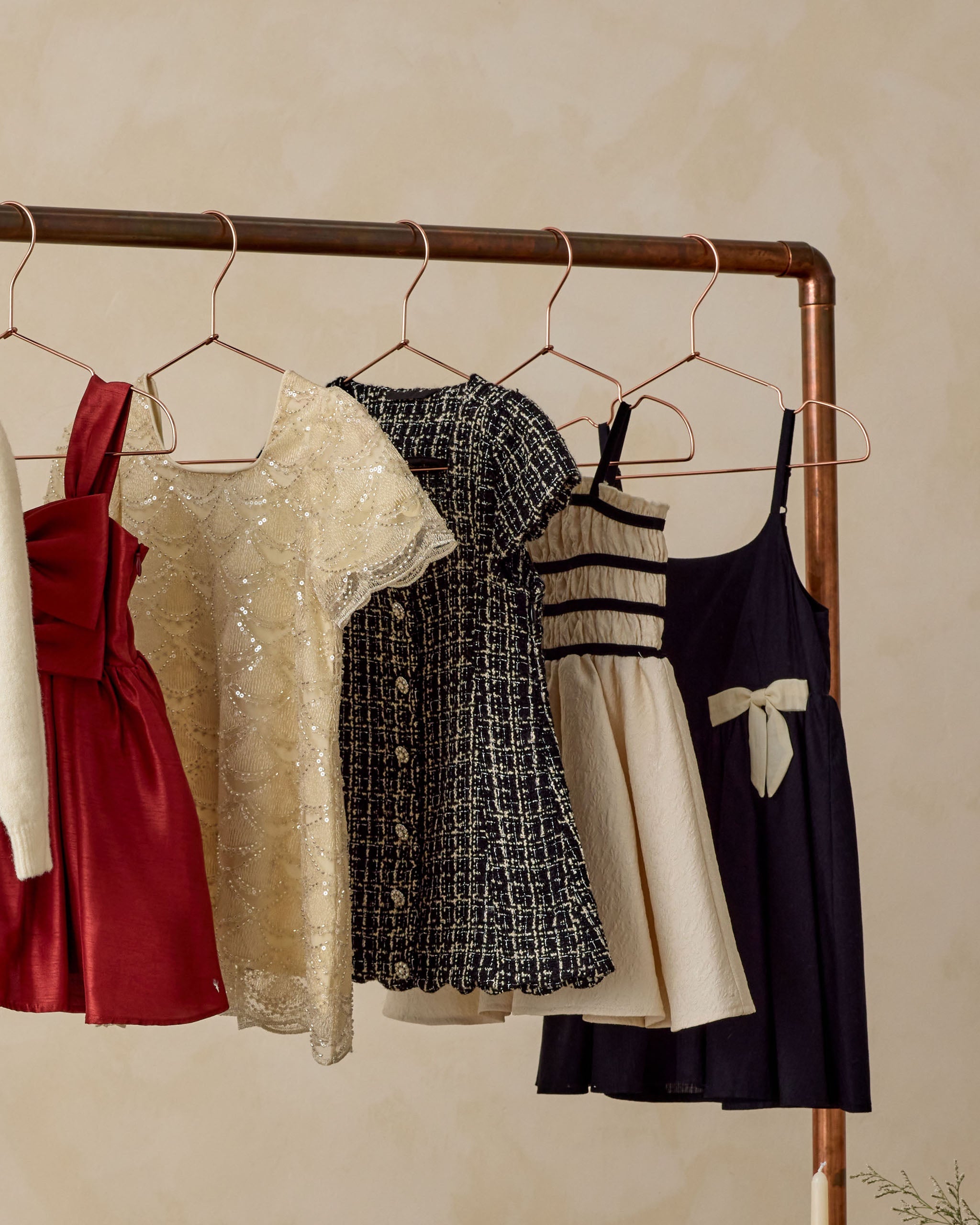 Rylee + Cru ライリーアンドクルー ベビー服 子供服  ベッツィドレス　ブラック