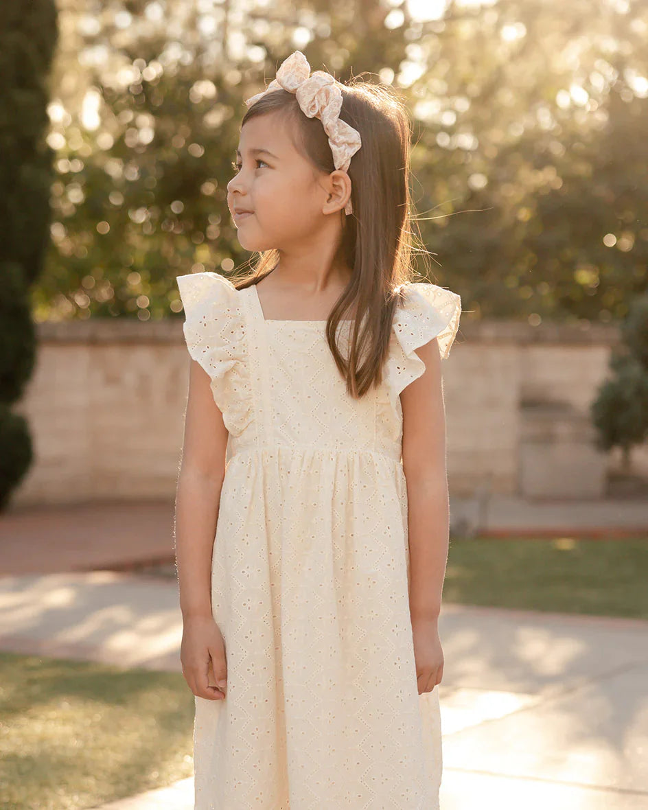 Lucy Dress | Ivory Eyelet