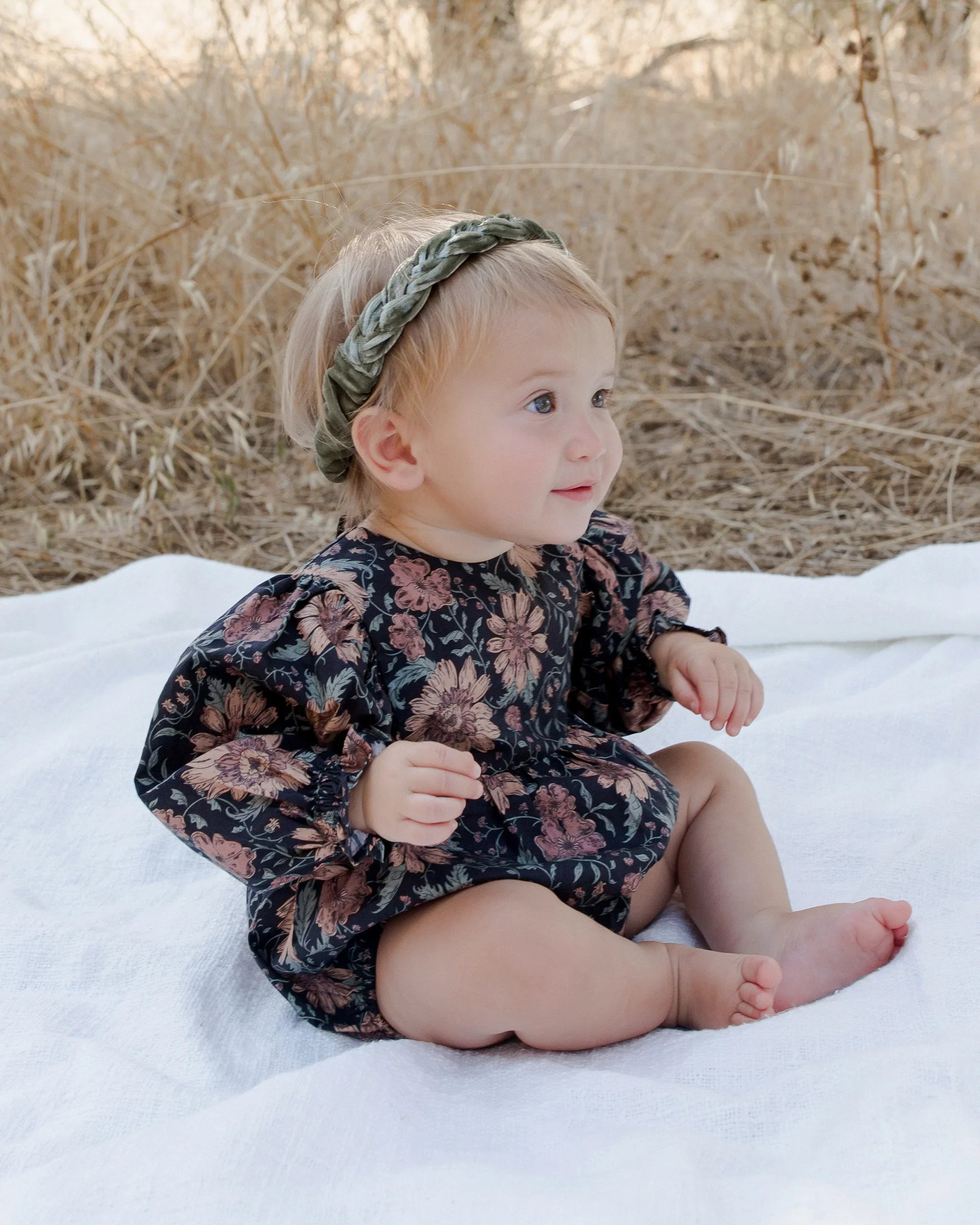 Baby Headband || Pine, Berry