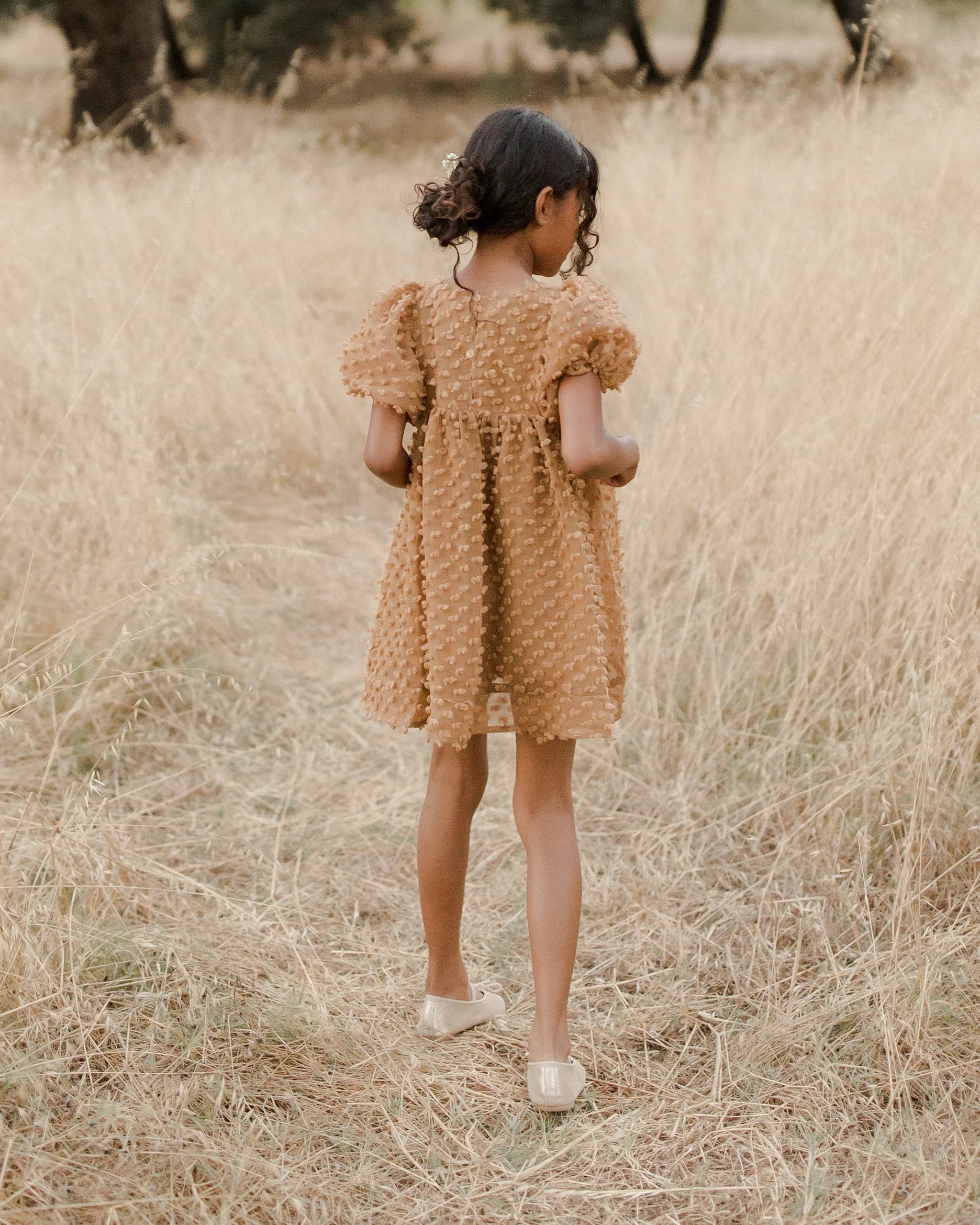 Luna Dress || Golden