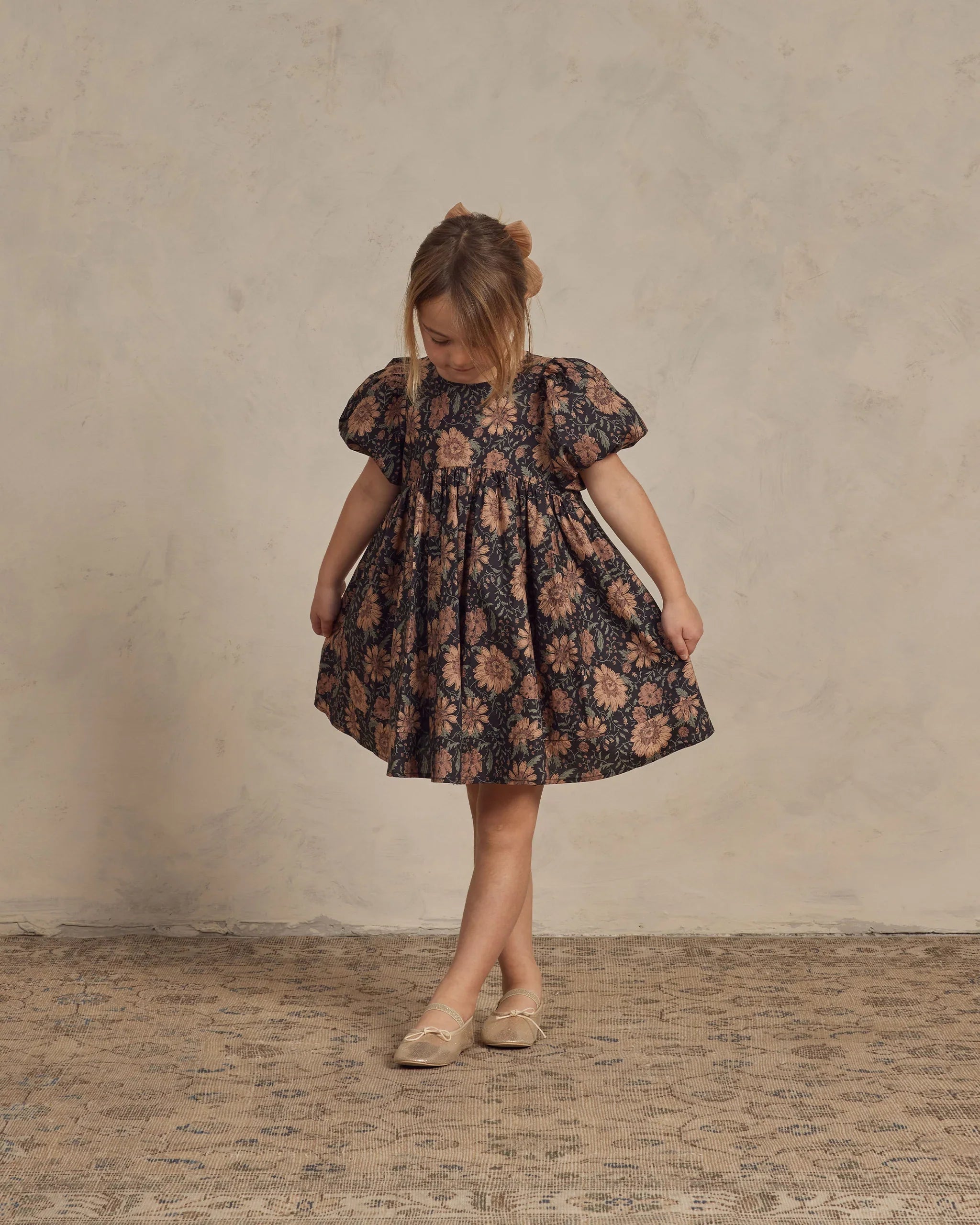 Luna Dress || Holiday Bloom