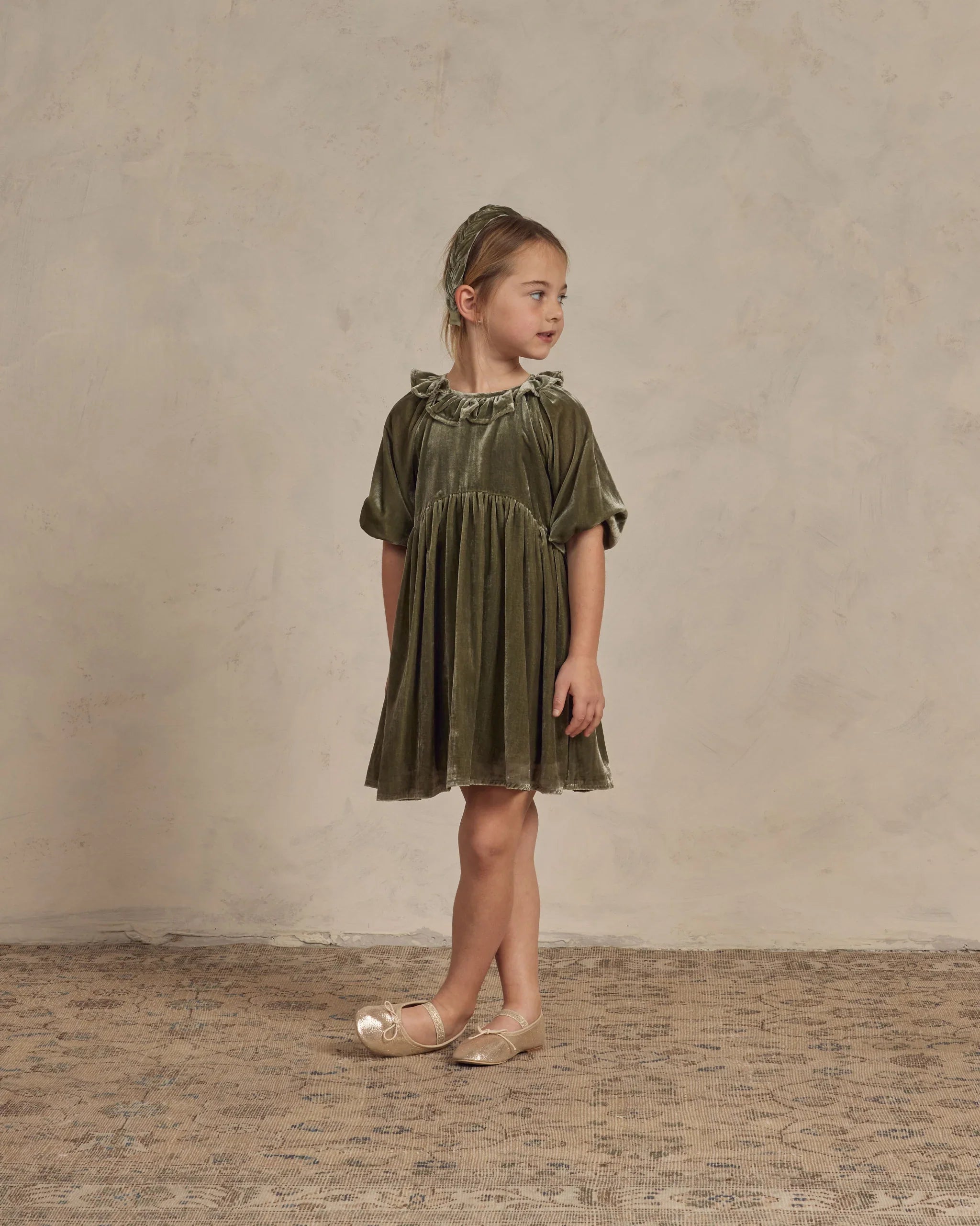 Adeline Dress || Pine