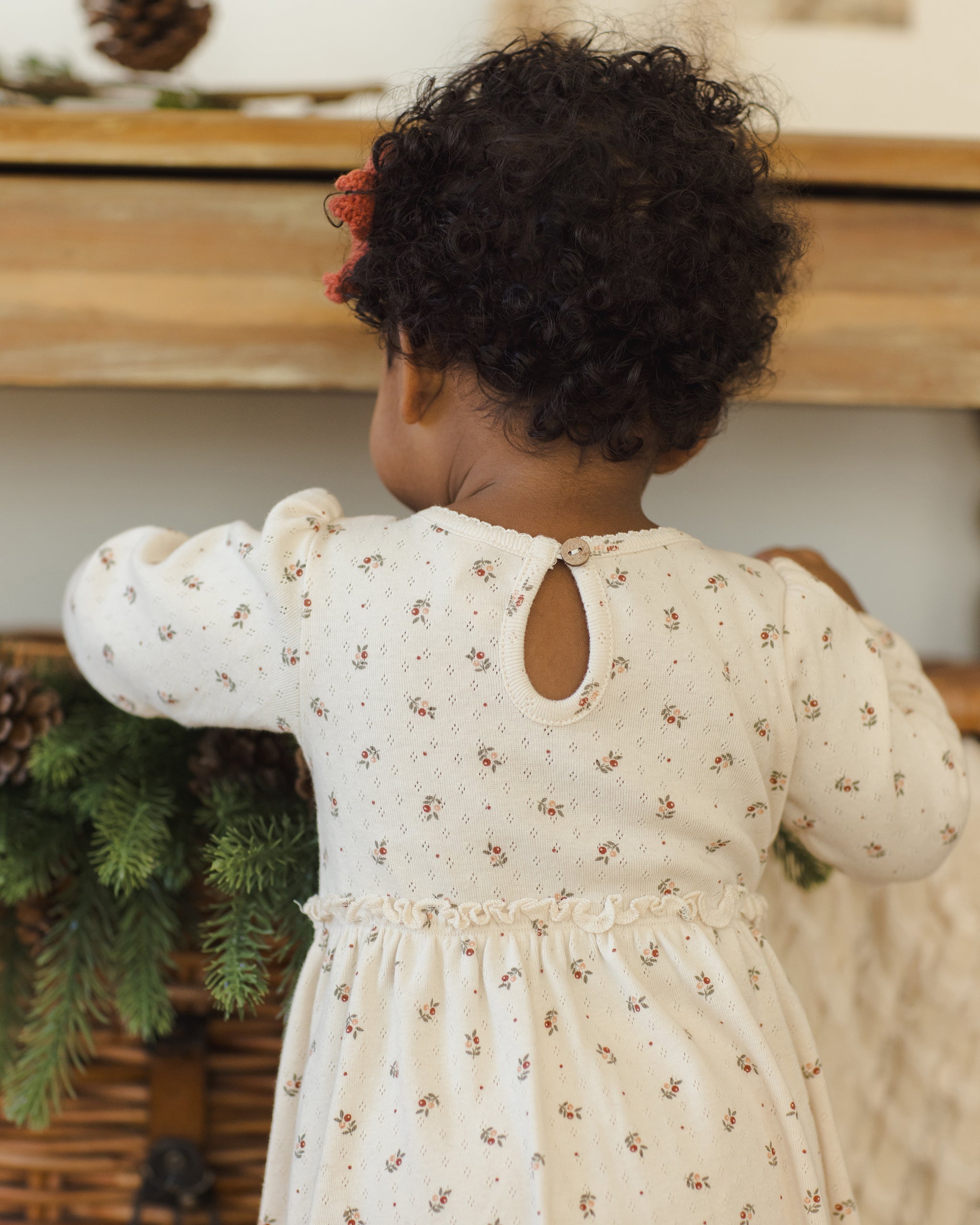 Rylee + Cru ライリーアンドクルー ベビー服 子供服  アルダドレス　ホリーベリー