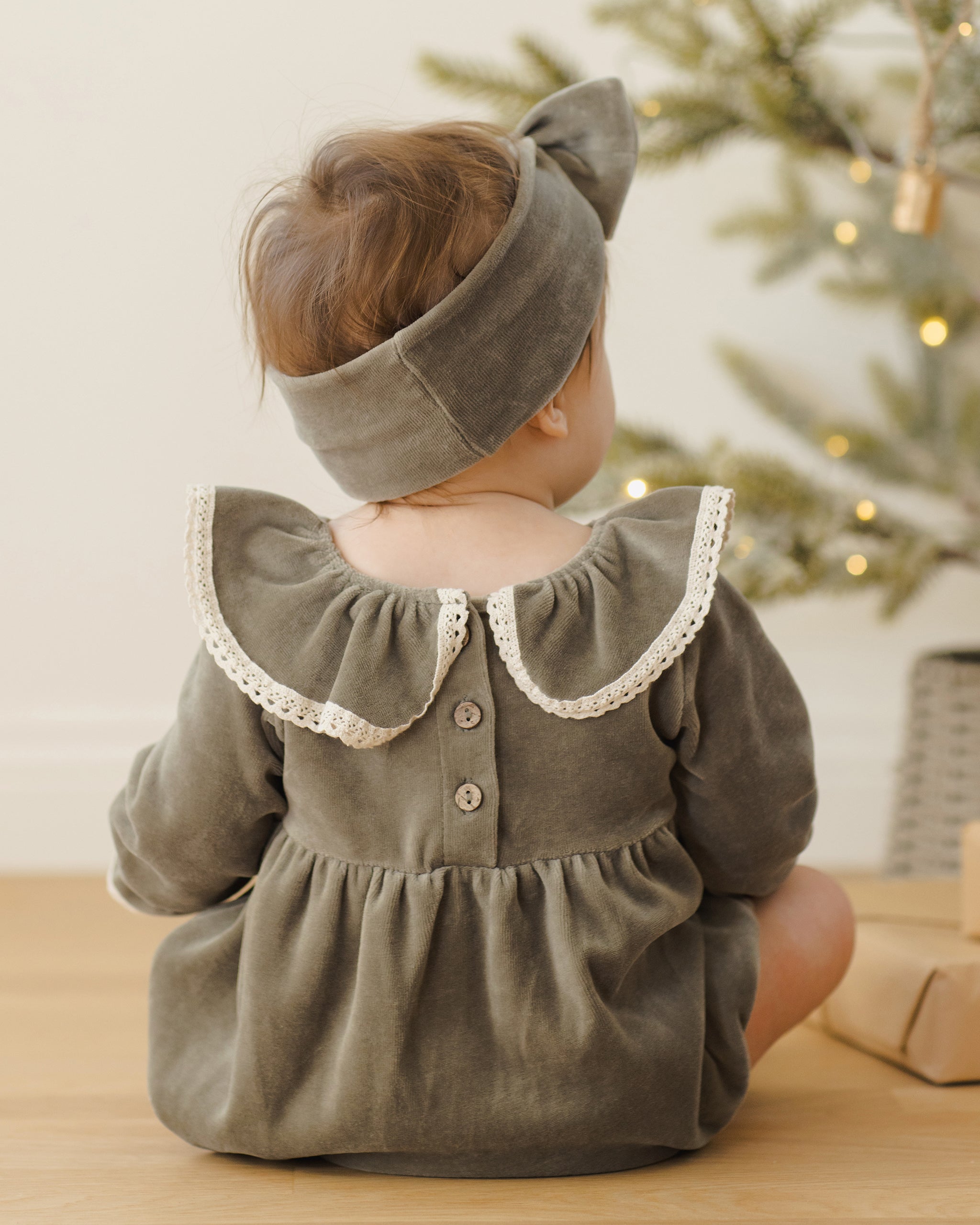 Wendy Romper || Forest – Quincy Mae