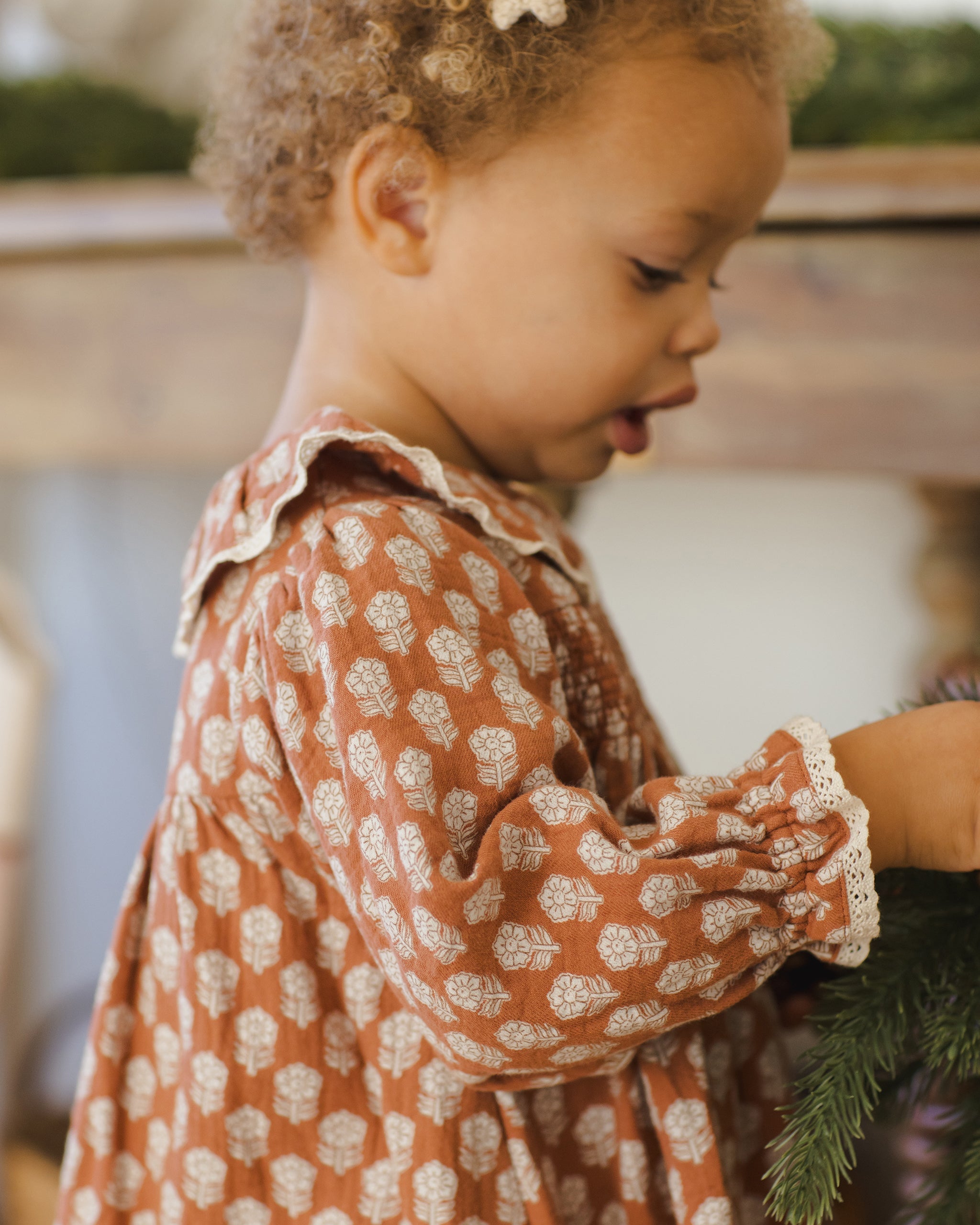 Rylee + Cru ライリーアンドクルー ベビー服 子供服  キャリードレス　ホリデーフルール