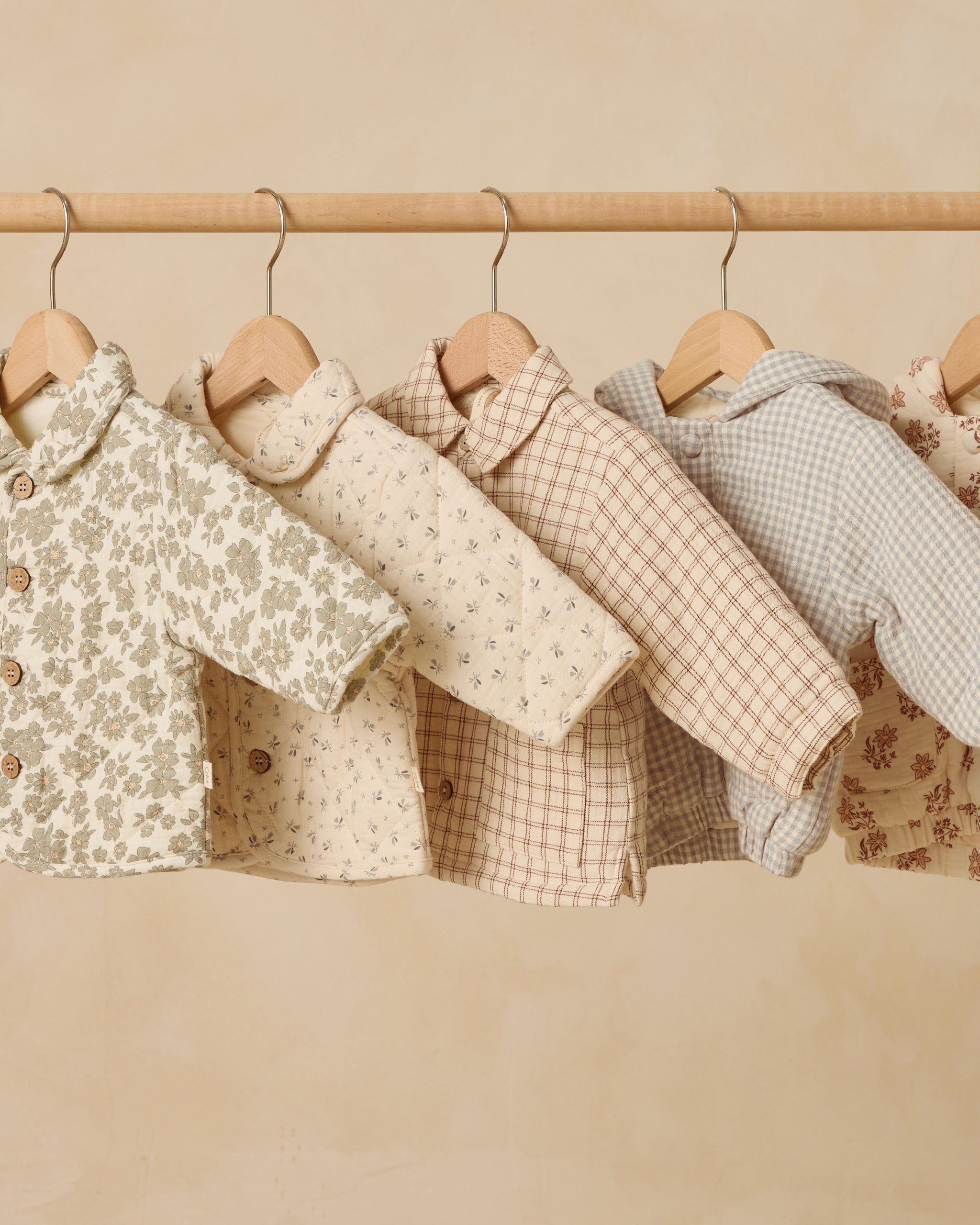 Quilted Jacket || Bluebell – Quincy Mae