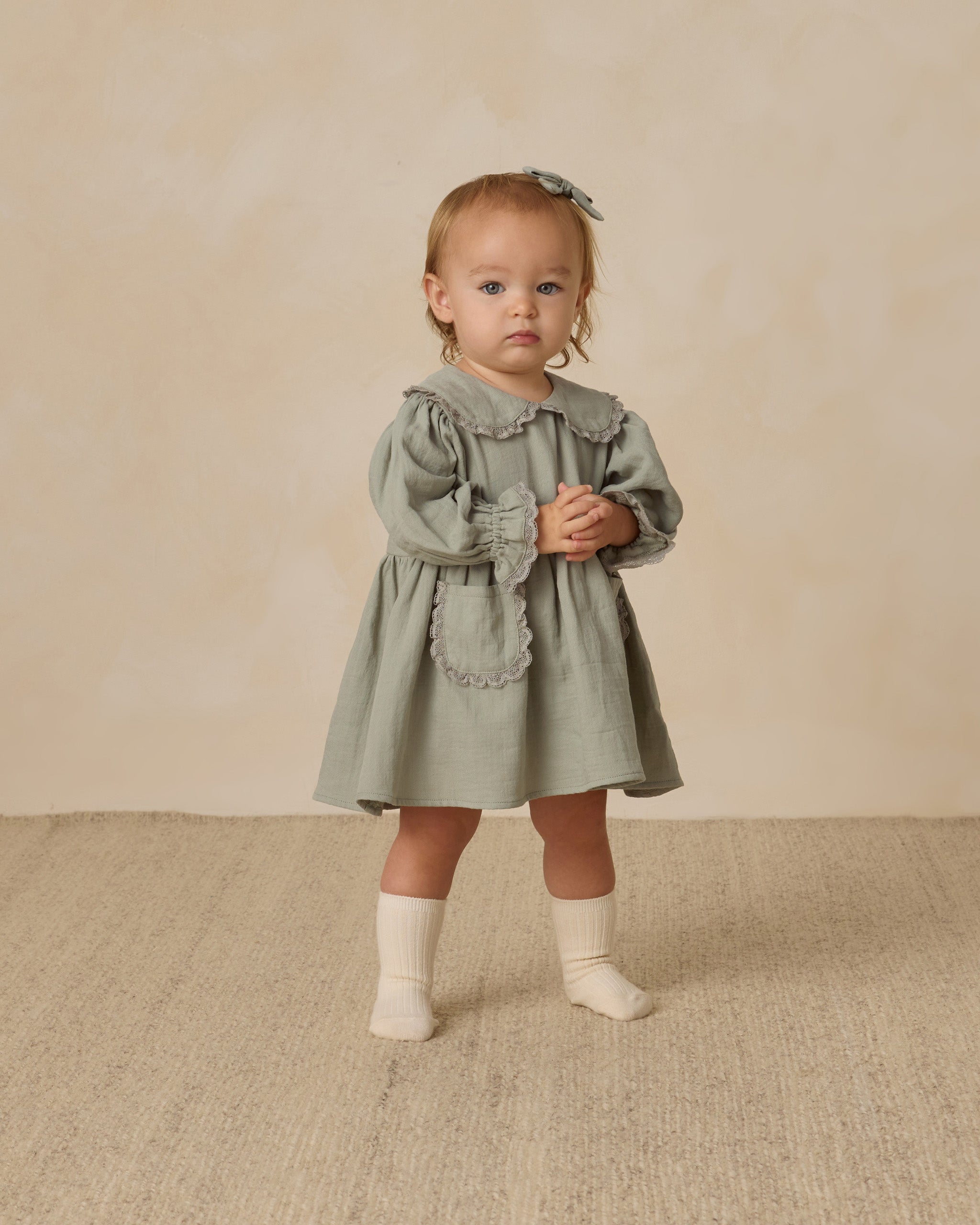Rylee + Cru ライリーアンドクルー ベビー服 子供服  マリソルドレス　ファーン