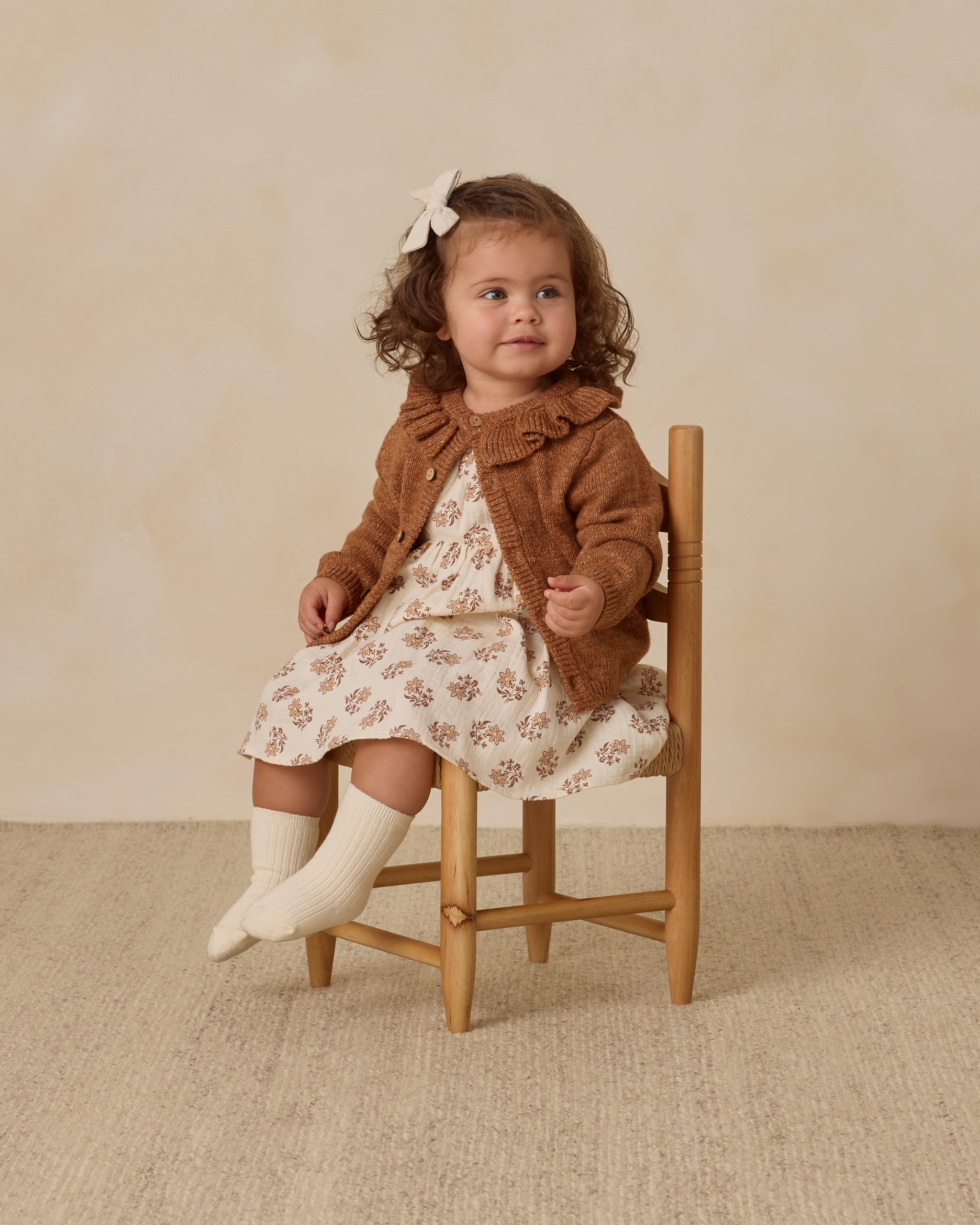 Rylee + Cru ライリーアンドクルー ベビー服 子供服  ソックスセット　ナチュラル　ローズ