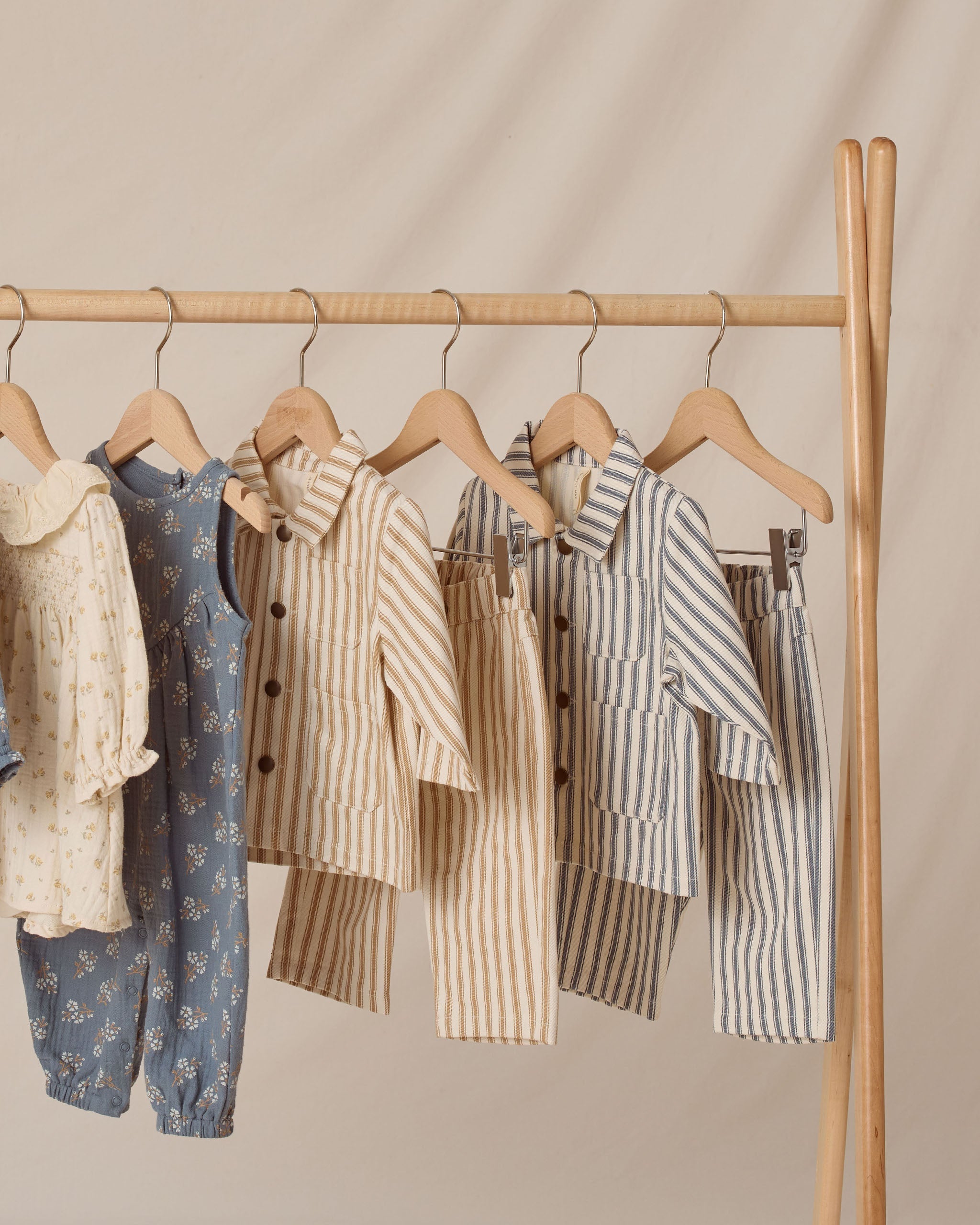 Rylee + Cru ライリーアンドクルー ベビー服 子供服  グレイソンパンツ　オーシャンピンストライプ