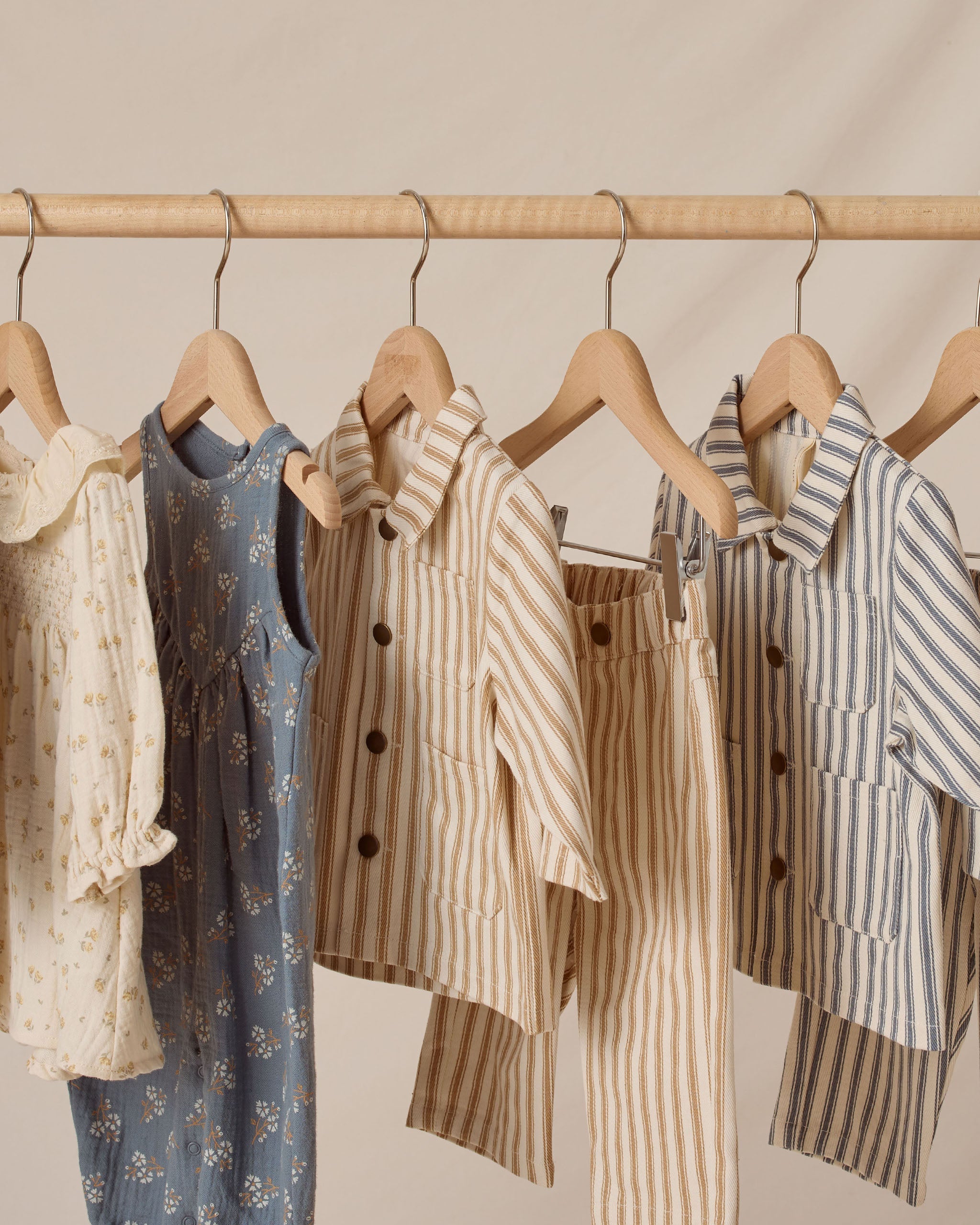 Rylee + Cru ライリーアンドクルー ベビー服 子供服  ユーティリティジャケット　オーシャンピンストライプ