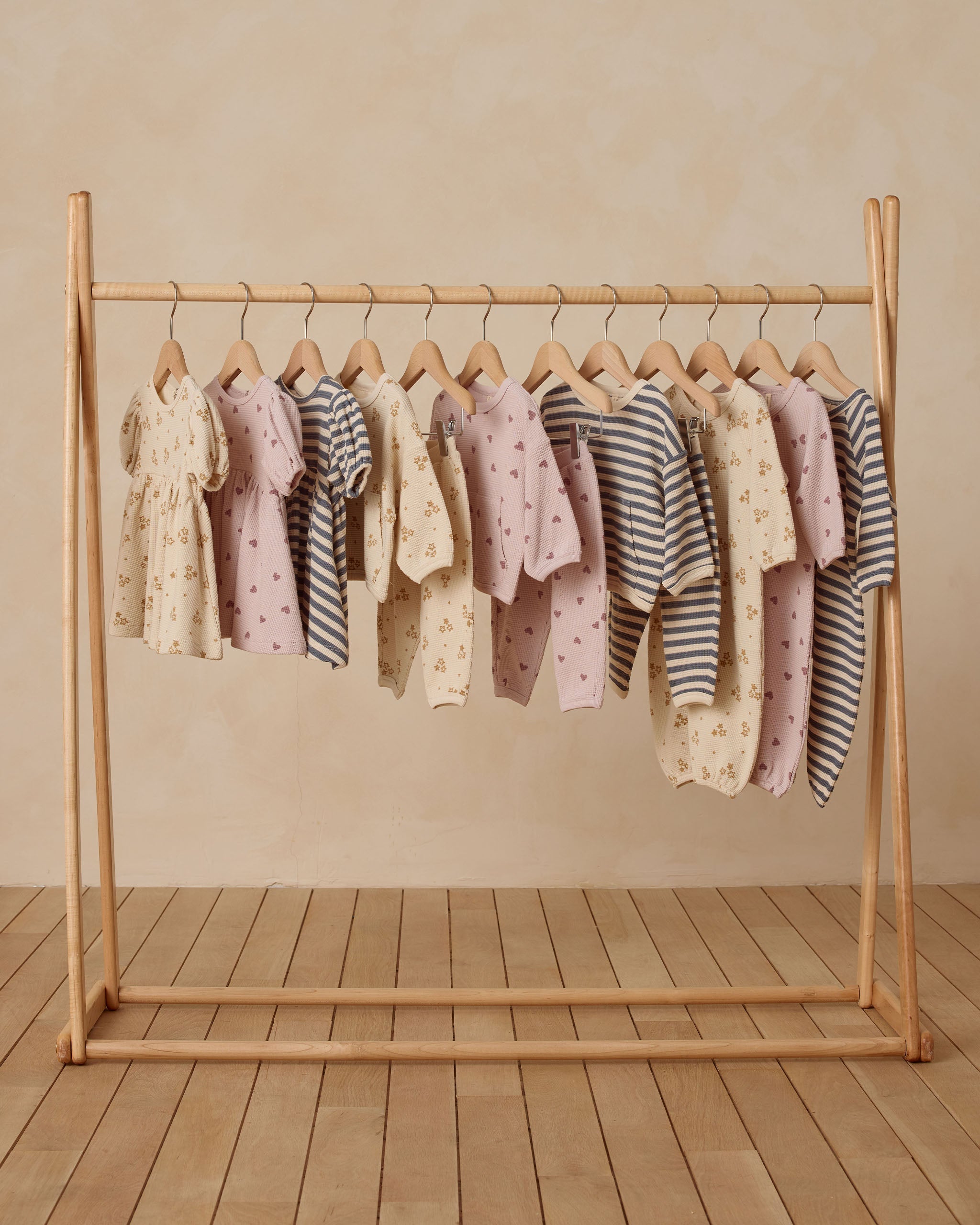 Rylee + Cru ライリーアンドクルー ベビー服 子供服  ワッフルスラウチセット　ハート