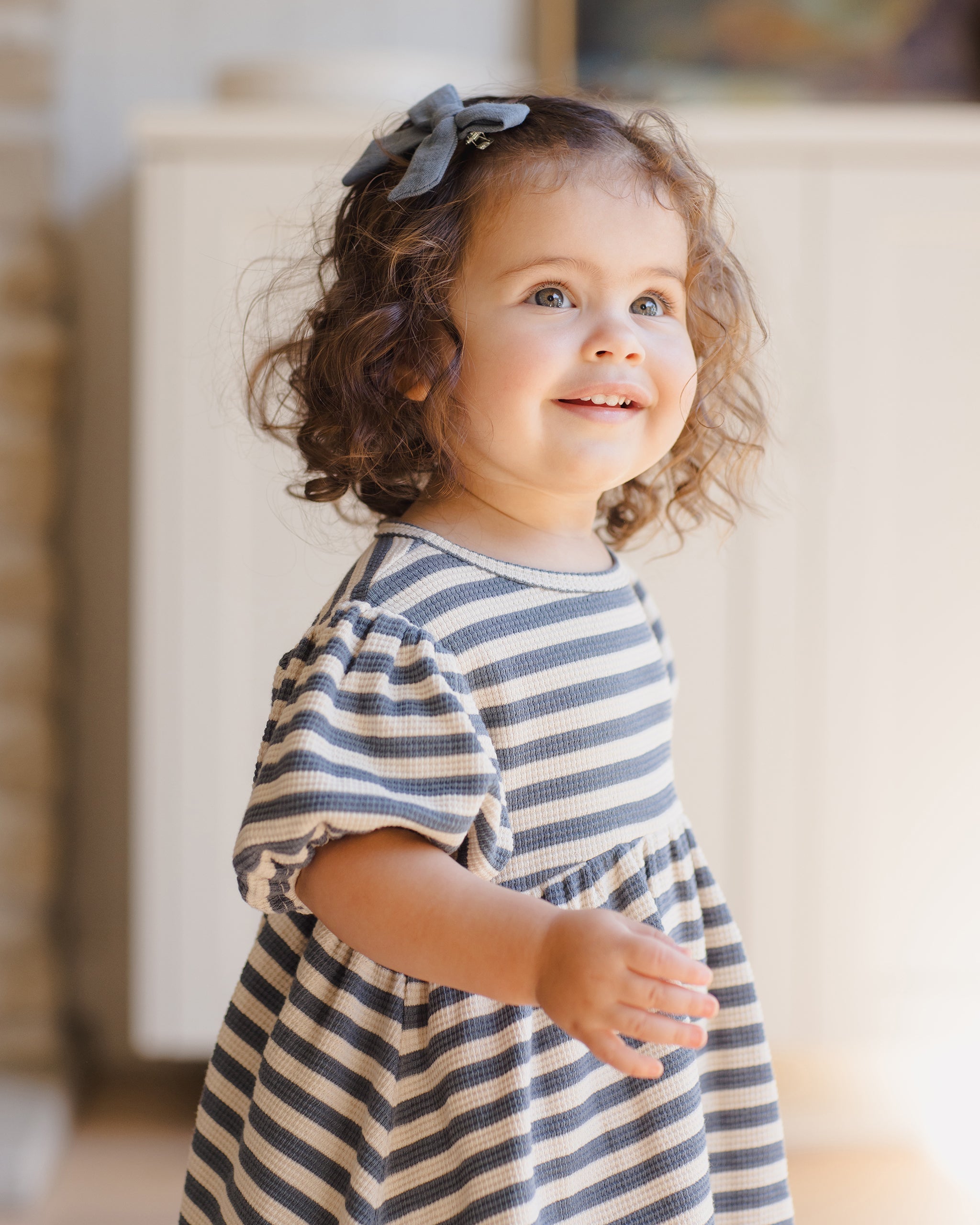 Rylee + Cru ライリーアンドクルー ベビー服 子供服  ボウダブルクリップ3P　マルベリー　オーシャン　ライラック