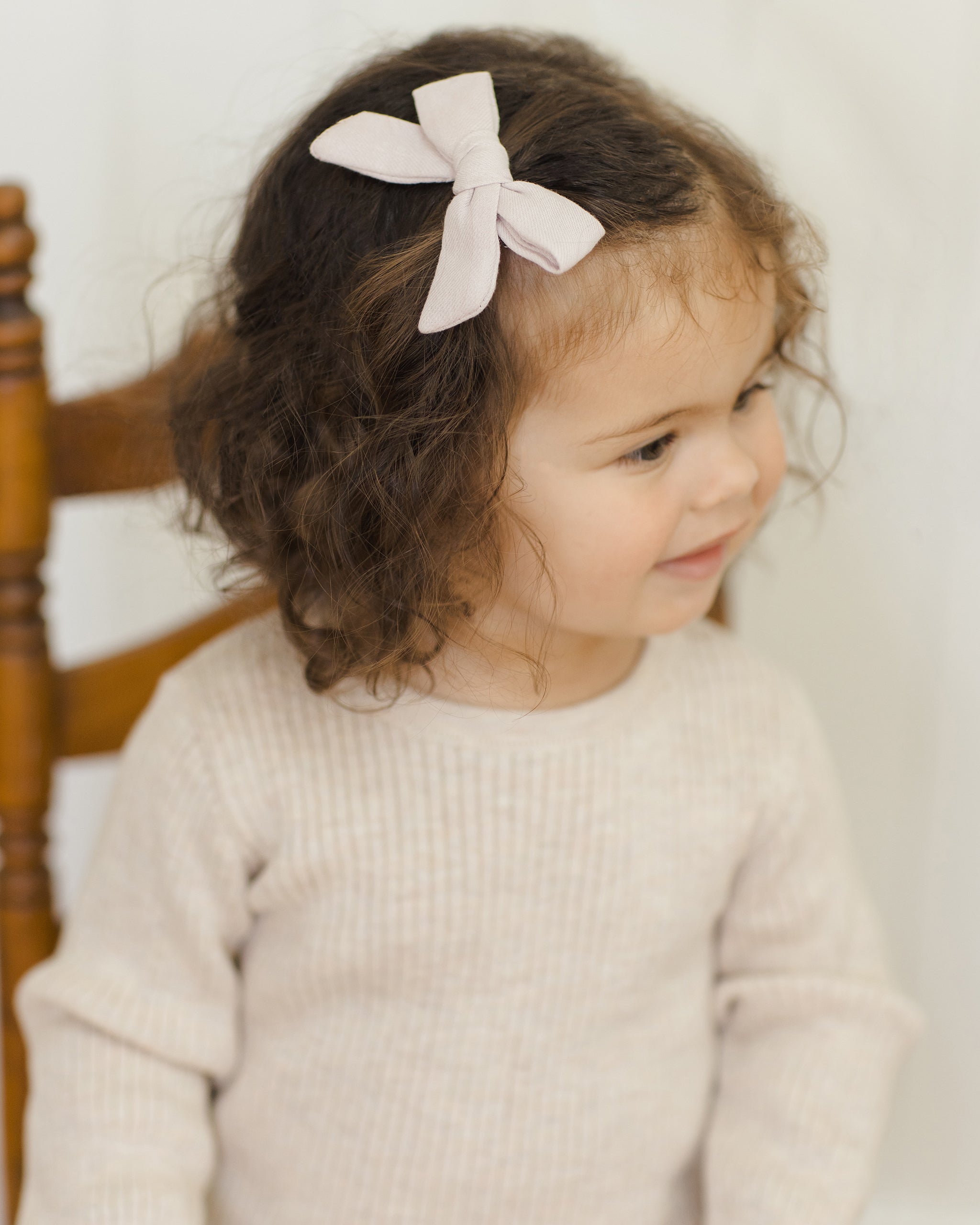 Rylee + Cru ライリーアンドクルー ベビー服 子供服  ボウダブルクリップ3P　マルベリー　オーシャン　ライラック