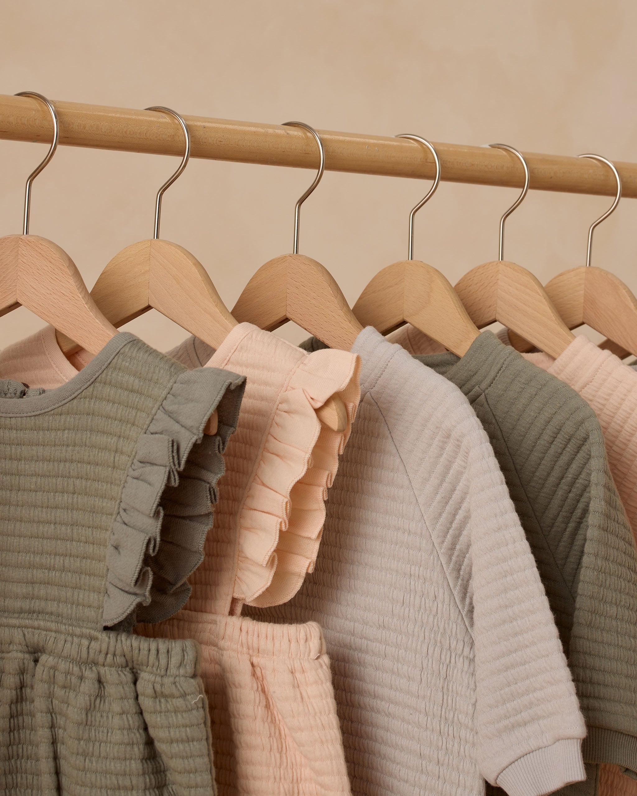 Rylee + Cru ライリーアンドクルー ベビー服 子供服  フリルバブルロンパース　フォレスト