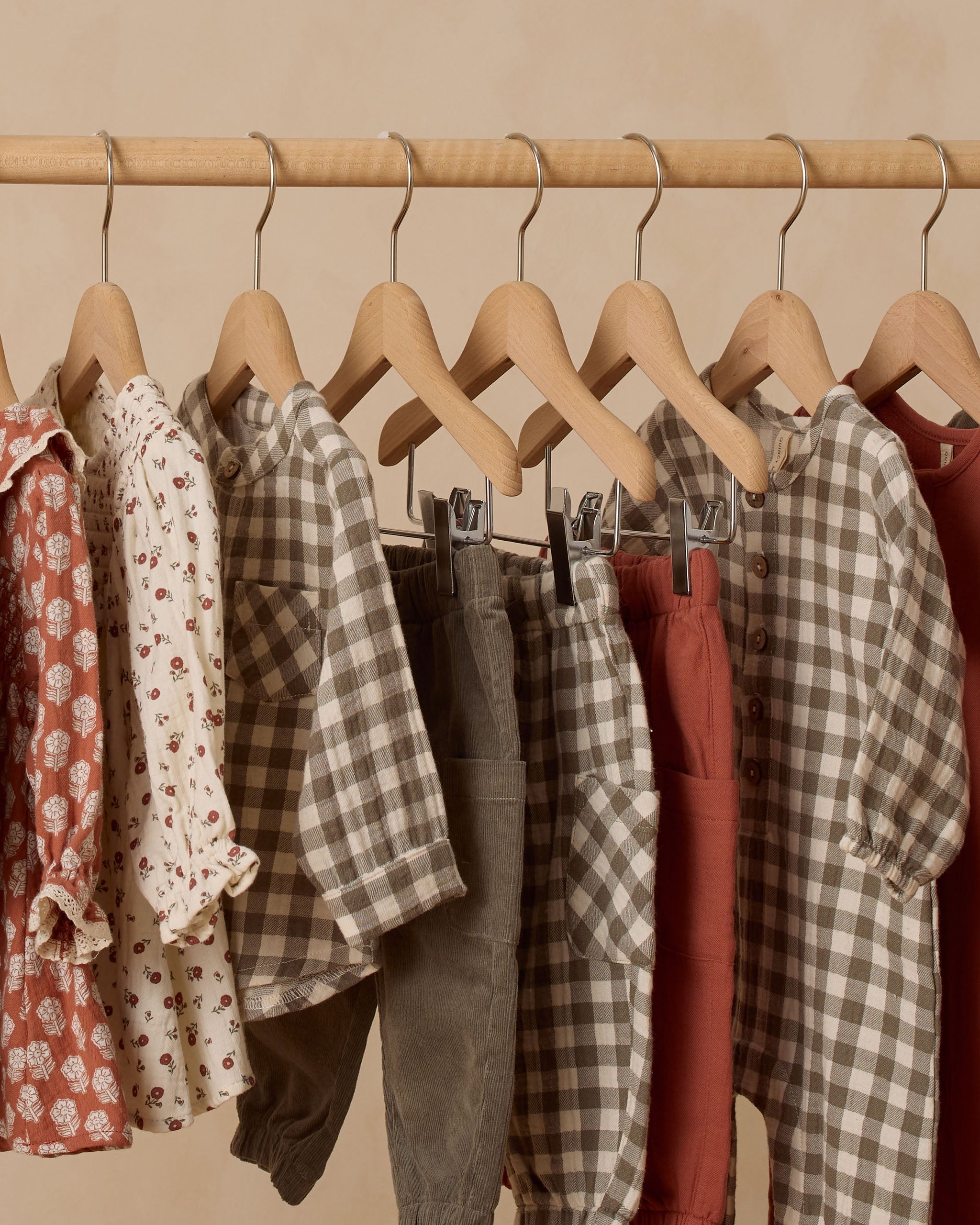 Rylee + Cru ライリーアンドクルー ベビー服 子供服  ミロシャツ　フォレストチェック