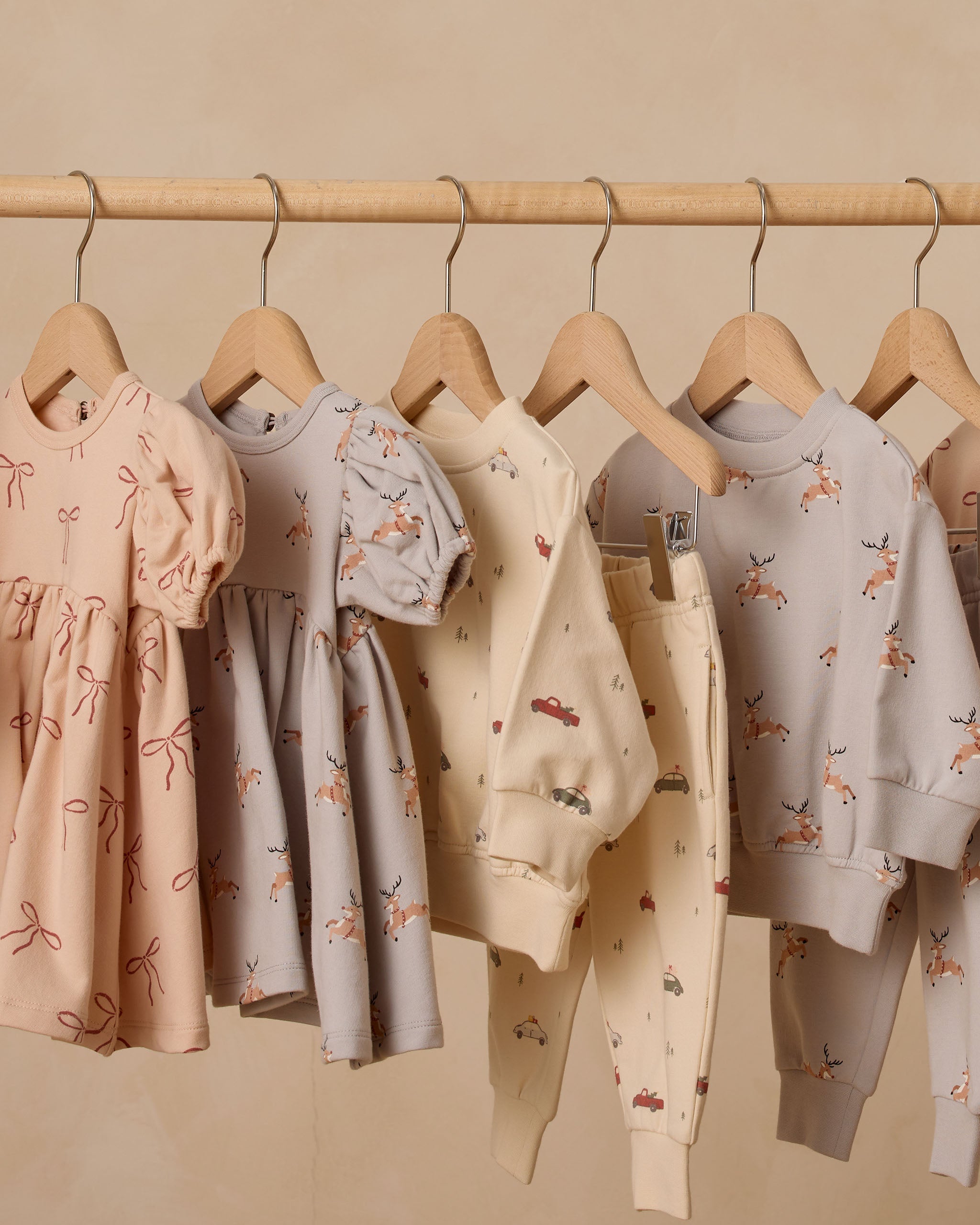 Rylee + Cru ライリーアンドクルー ベビー服 子供服  リラックスフリース スウェットシャツ　レインディア