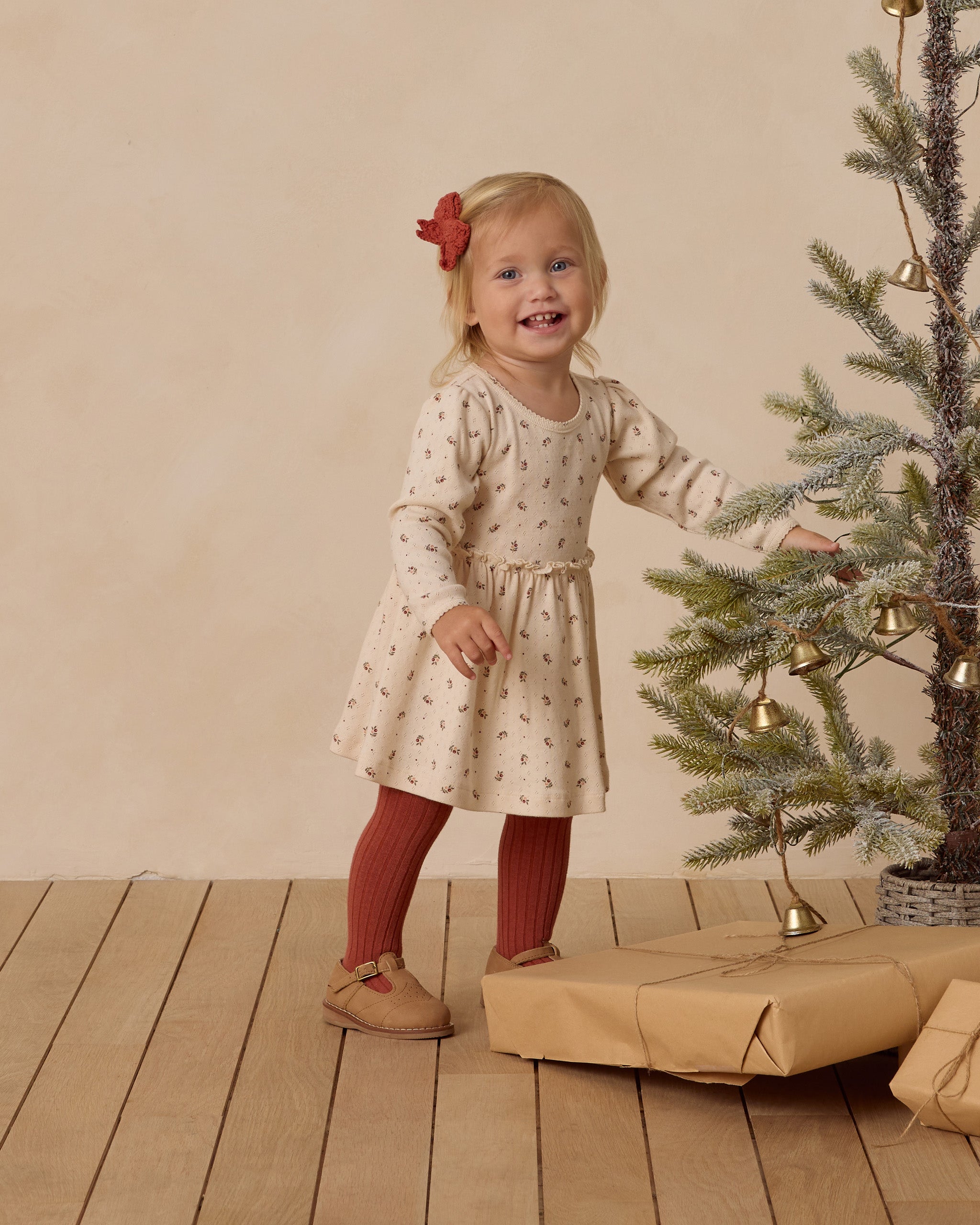 Rylee + Cru ライリーアンドクルー ベビー服 子供服  アルダドレス　ホリーベリー