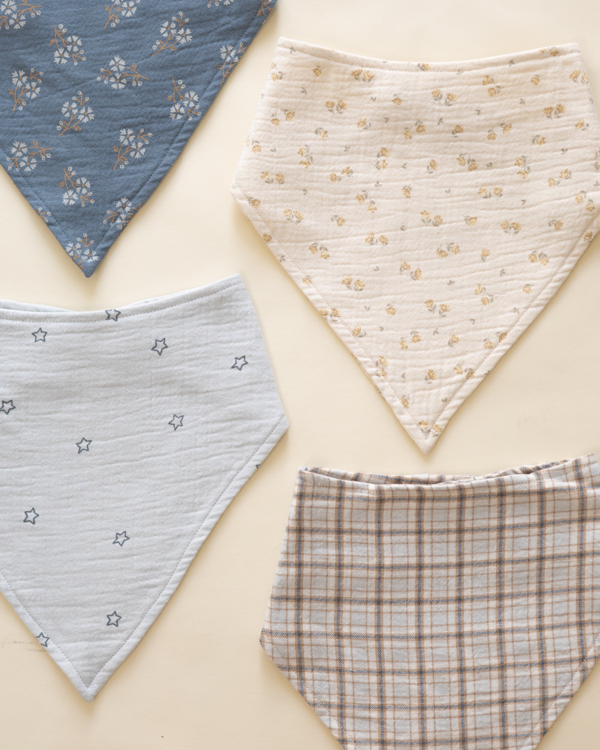 Rylee + Cru ライリーアンドクルー ベビー服 子供服  バンダナスカーフ 2P　ゴールデンフローラル　ブルーフローラル