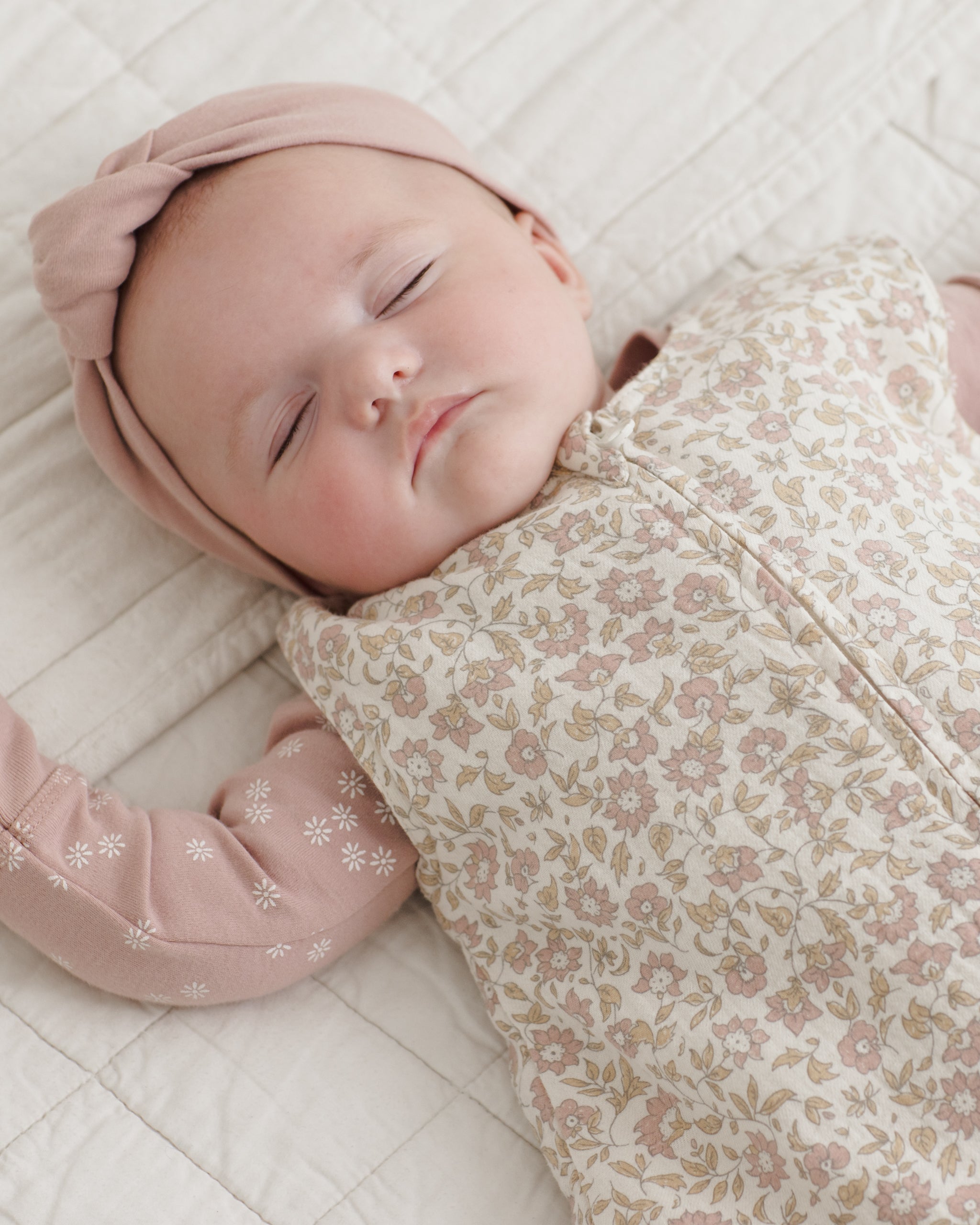 Rylee + Cru ライリーアンドクルー ベビー服 子供服 ノットヘッドバンド　モーブ