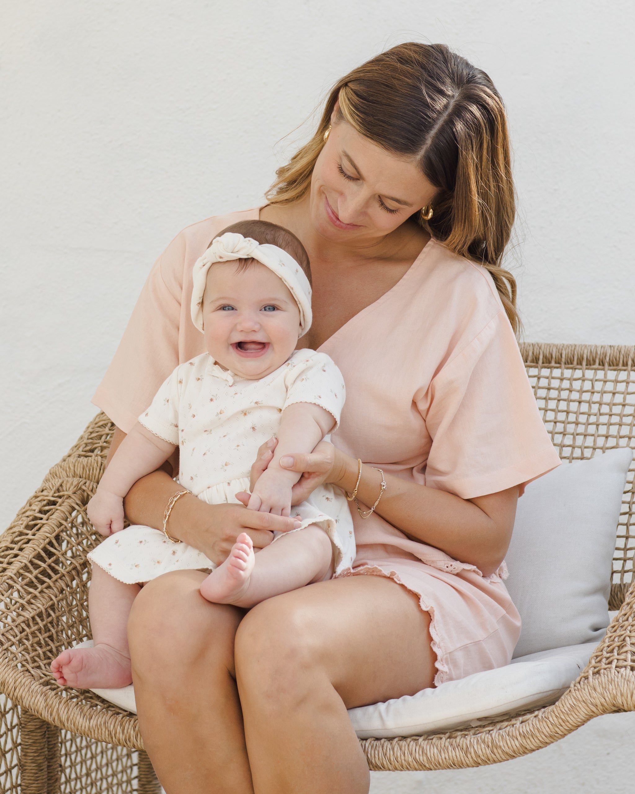 Rylee + Cru ライリーアンドクルー ベビー服 子供服 ポインテールスカートボディスーツ　プチフルール