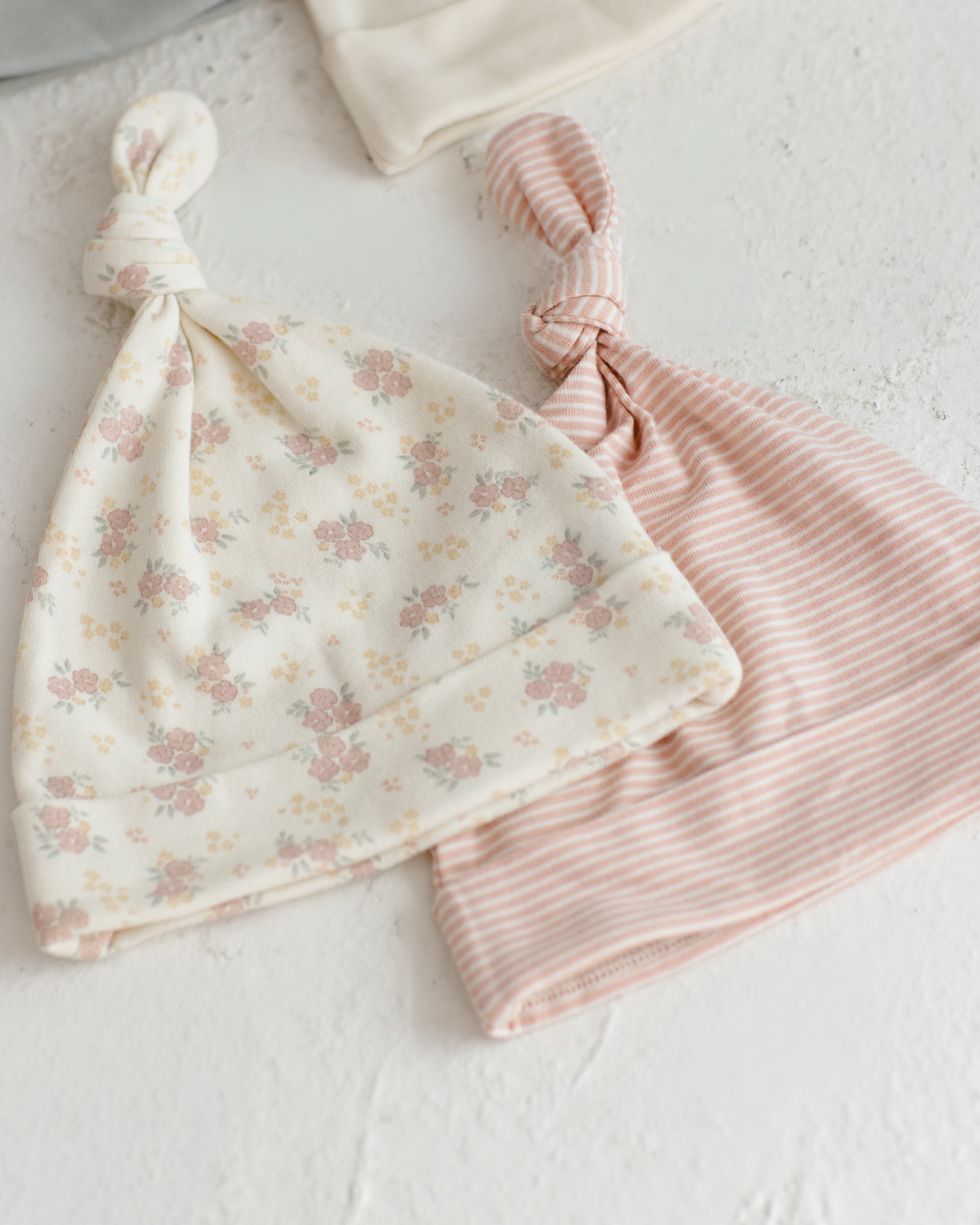 Rylee + Cru ライリーアンドクルー ベビー服 子供服 ノットベビーハット　フラワーフィールド