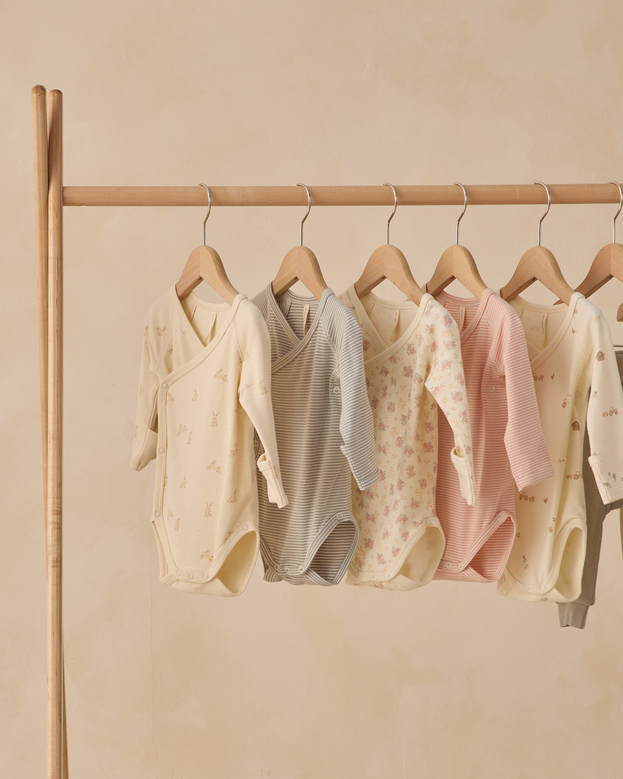 Rylee + Cru ライリーアンドクルー ベビー服 子供服 サイドスナップボディスーツ　ファーム