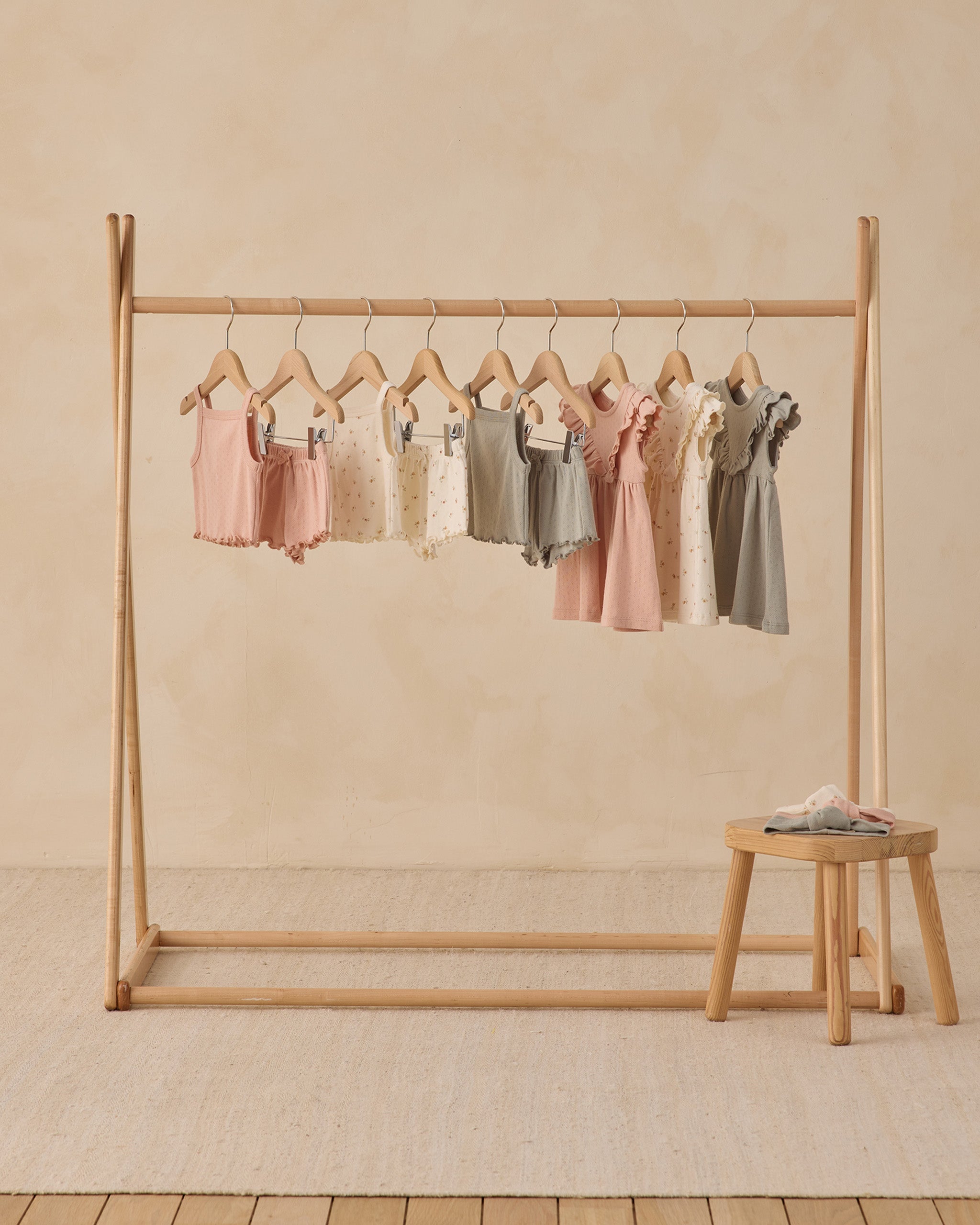 Rylee + Cru ライリーアンドクルー ベビー服 子供服 ポインテールタンクトップ + ショーツセット　メロン