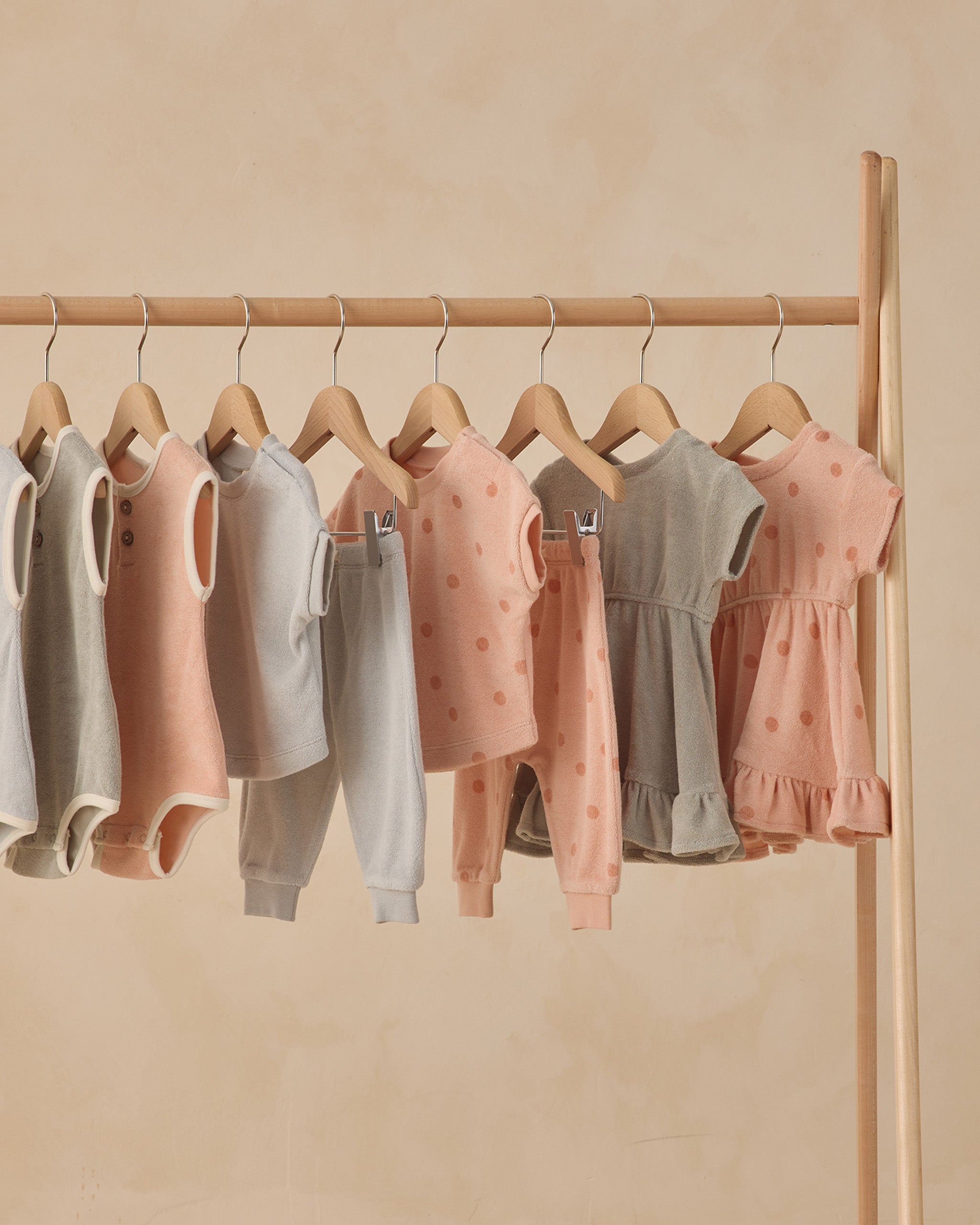 Rylee + Cru ライリーアンドクルー ベビー服 子供服 テリードレス　ポルカドット