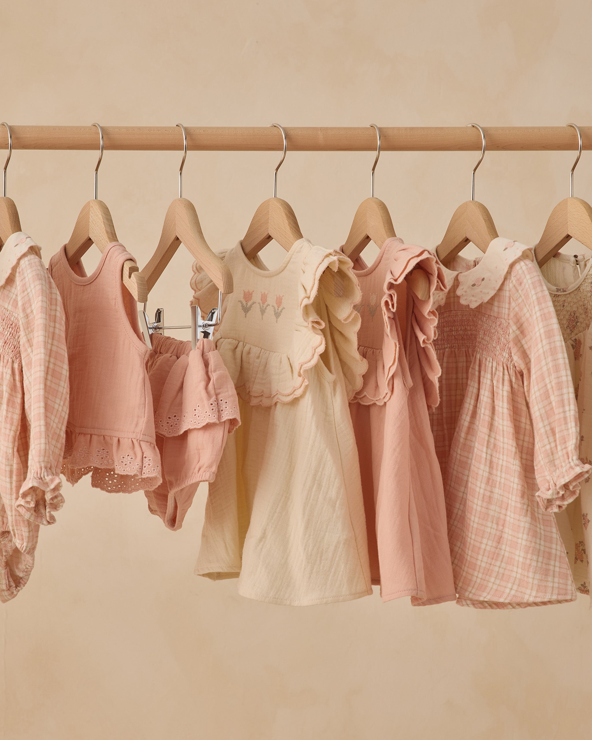 Rylee + Cru ライリーアンドクルー ベビー服 子供服 ルルドレス　ナチュラル