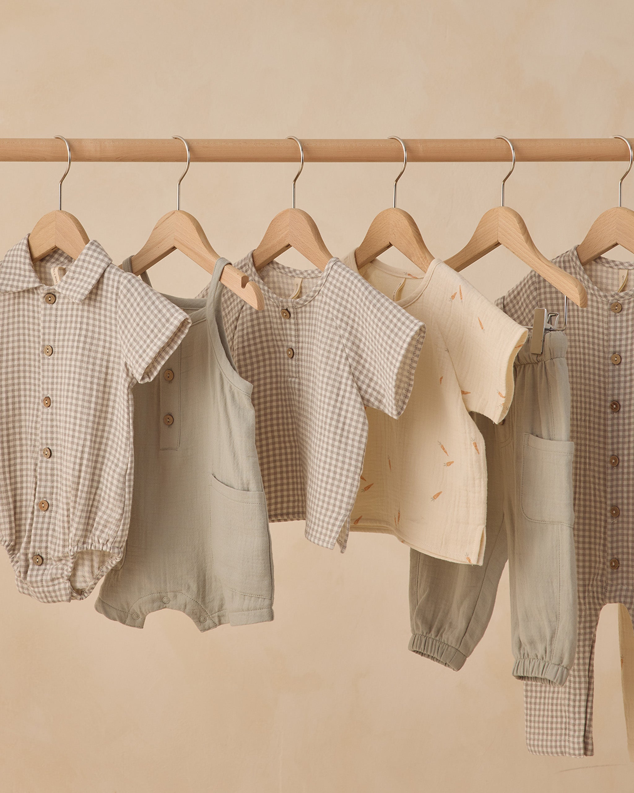 Rylee + Cru ライリーアンドクルー ベビー服 子供服 ルカ・パンツ　セージ