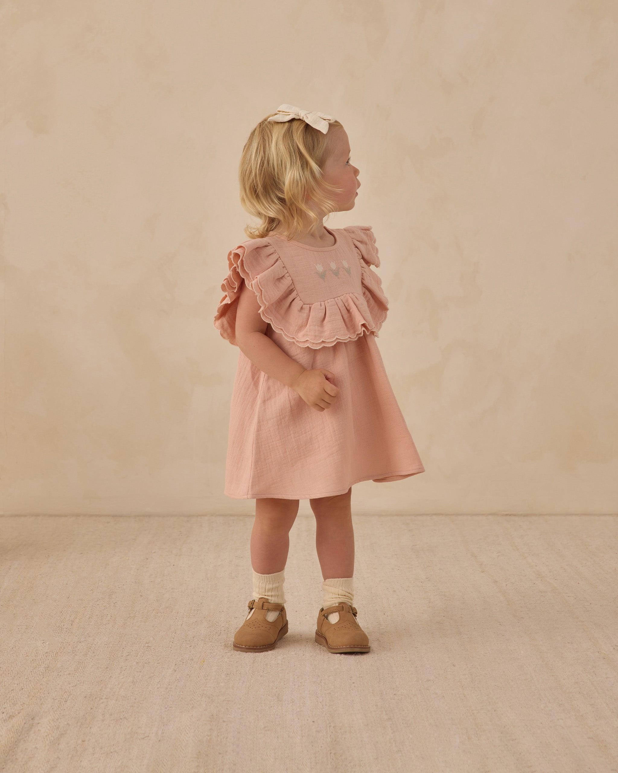 Rylee + Cru ライリーアンドクルー ベビー服 子供服 ルルドレス　メロン