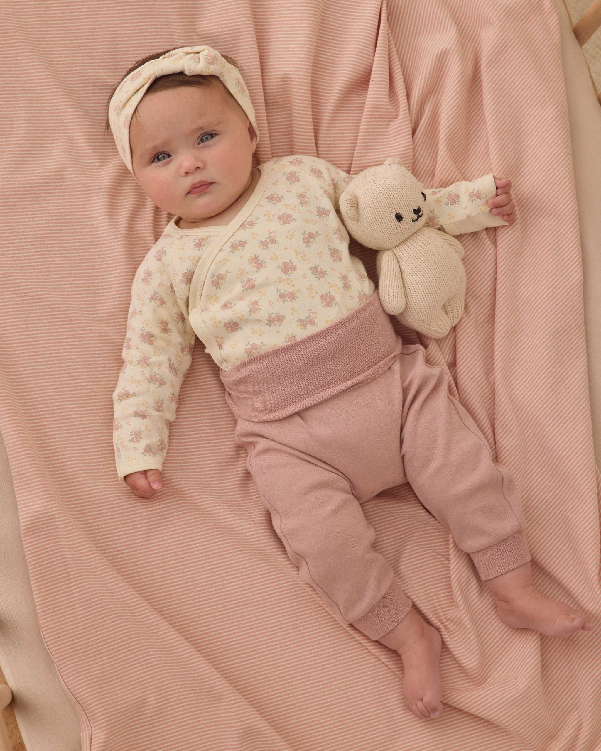 Rylee + Cru ライリーアンドクルー ベビー服 子供服 サイドスナップボディスーツ　フラワーフィールド