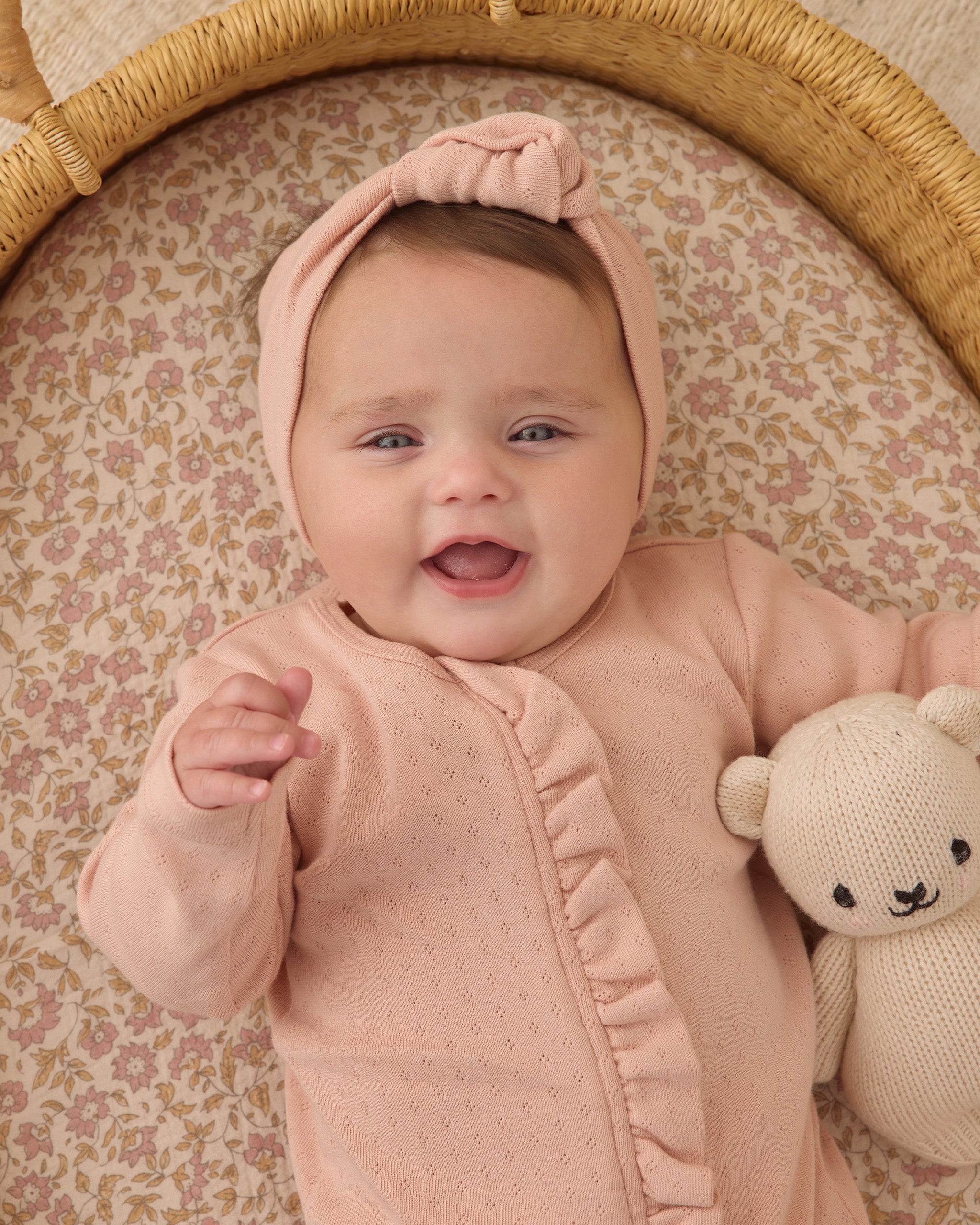 Rylee + Cru ライリーアンドクルー ベビー服 子供服 ポインテールノットヘッドバンド　メロン