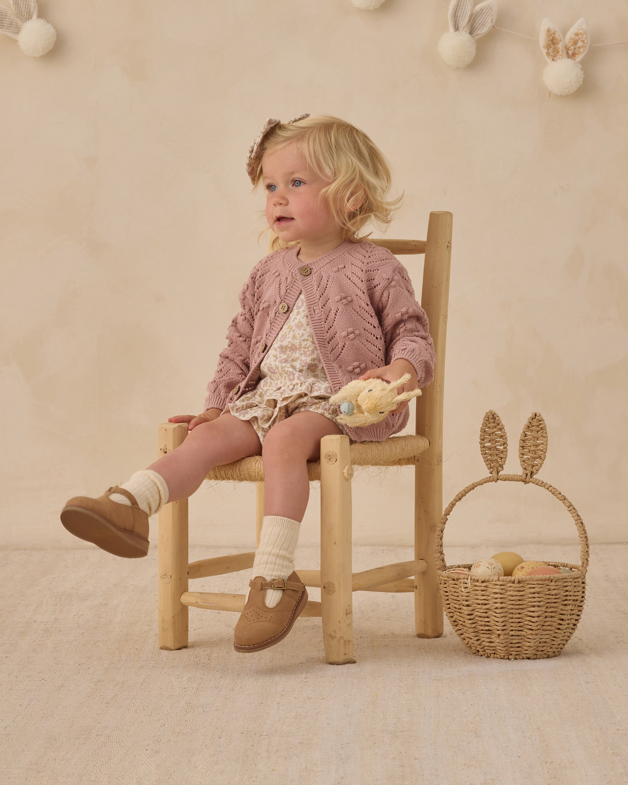 Rylee + Cru ライリーアンドクルー ベビー服 子供服 ラッフルチューリップトップ + ブルマーセット　ダリア