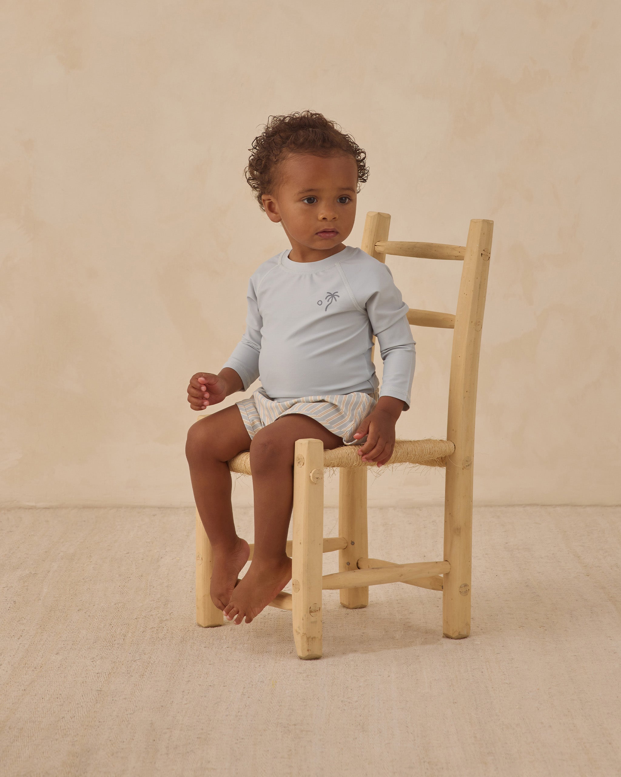 Rylee + Cru ライリーアンドクルー ベビー服 子供服 ラッシュガード　スカイ